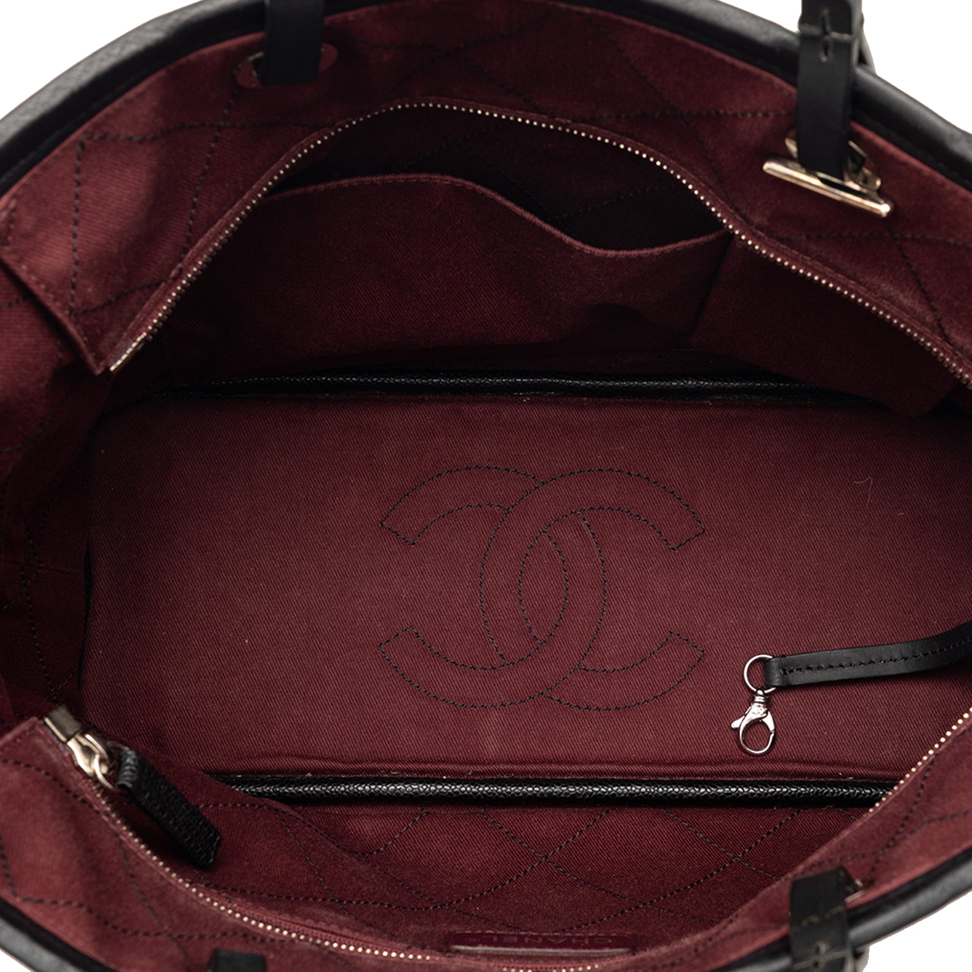 Chanel CC Caviar Wild Stitch On the Road Tote - image 4