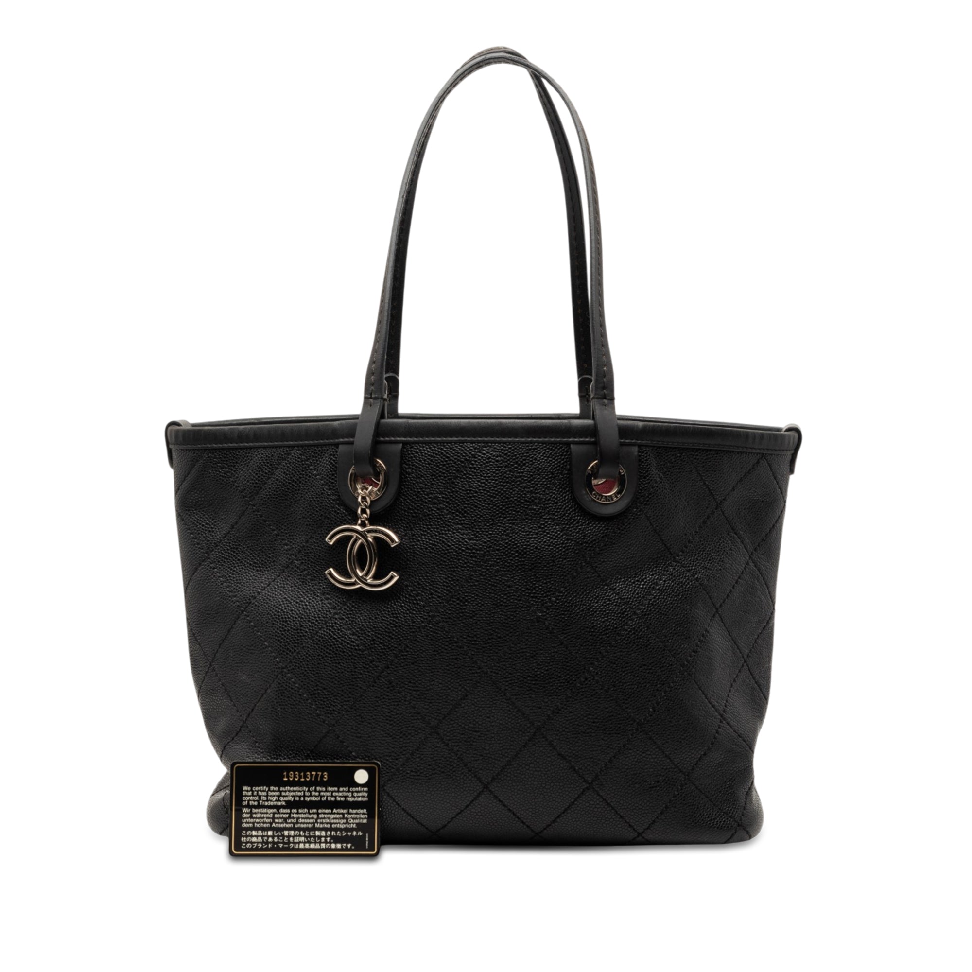 Chanel CC Caviar Wild Stitch On the Road Tote - image 8