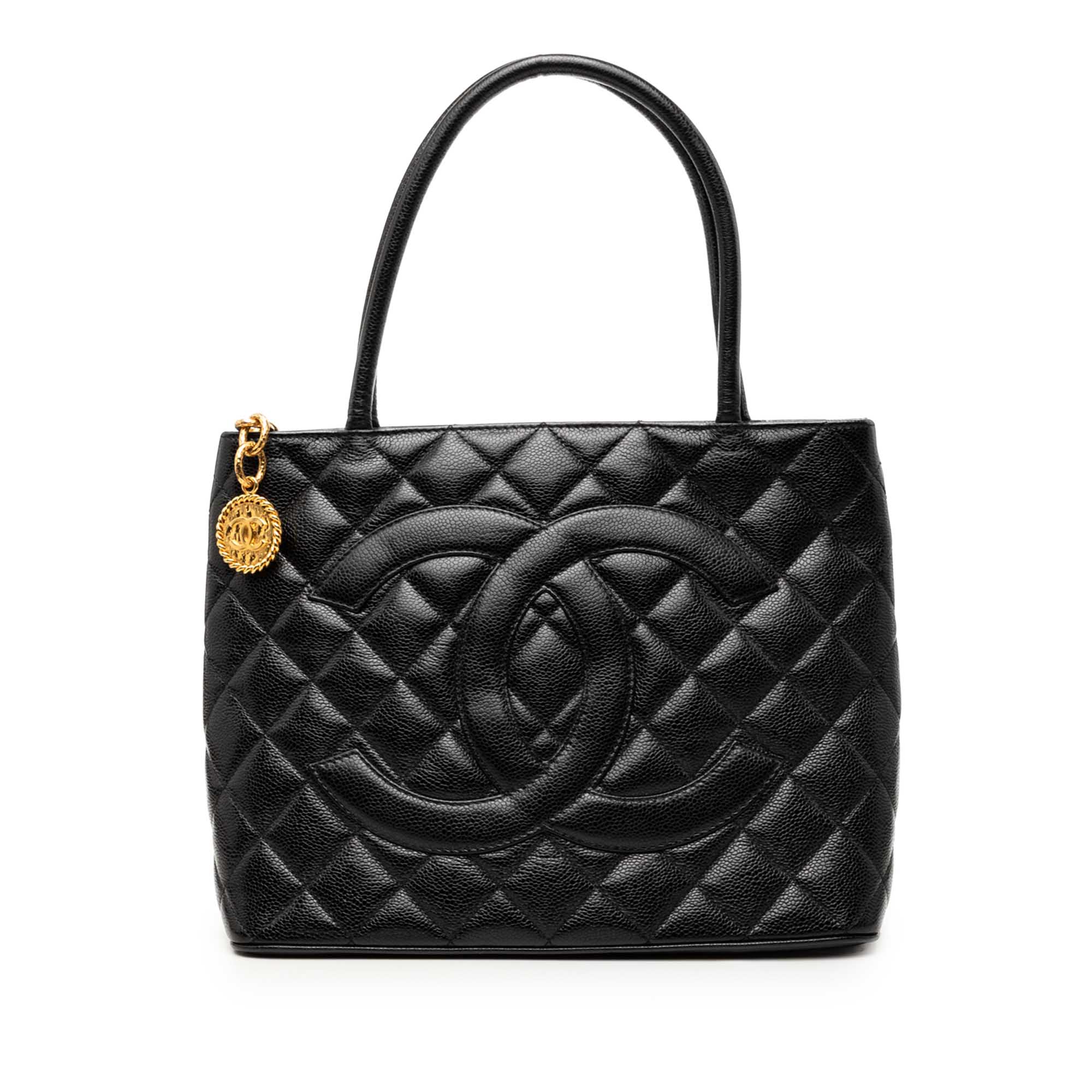 Chanel Caviar Medallion Tote - image 1