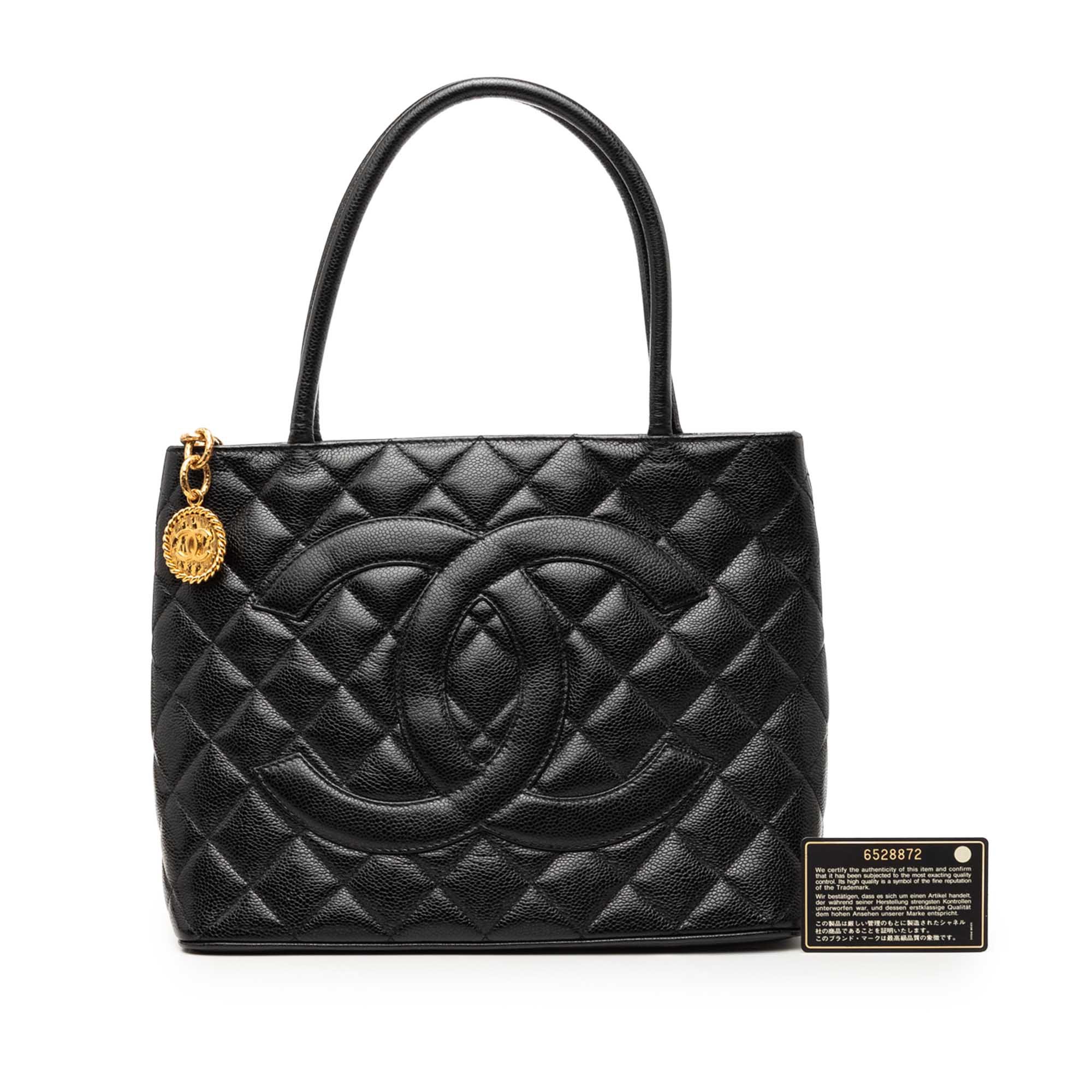 Chanel Caviar Medallion Tote - image 7