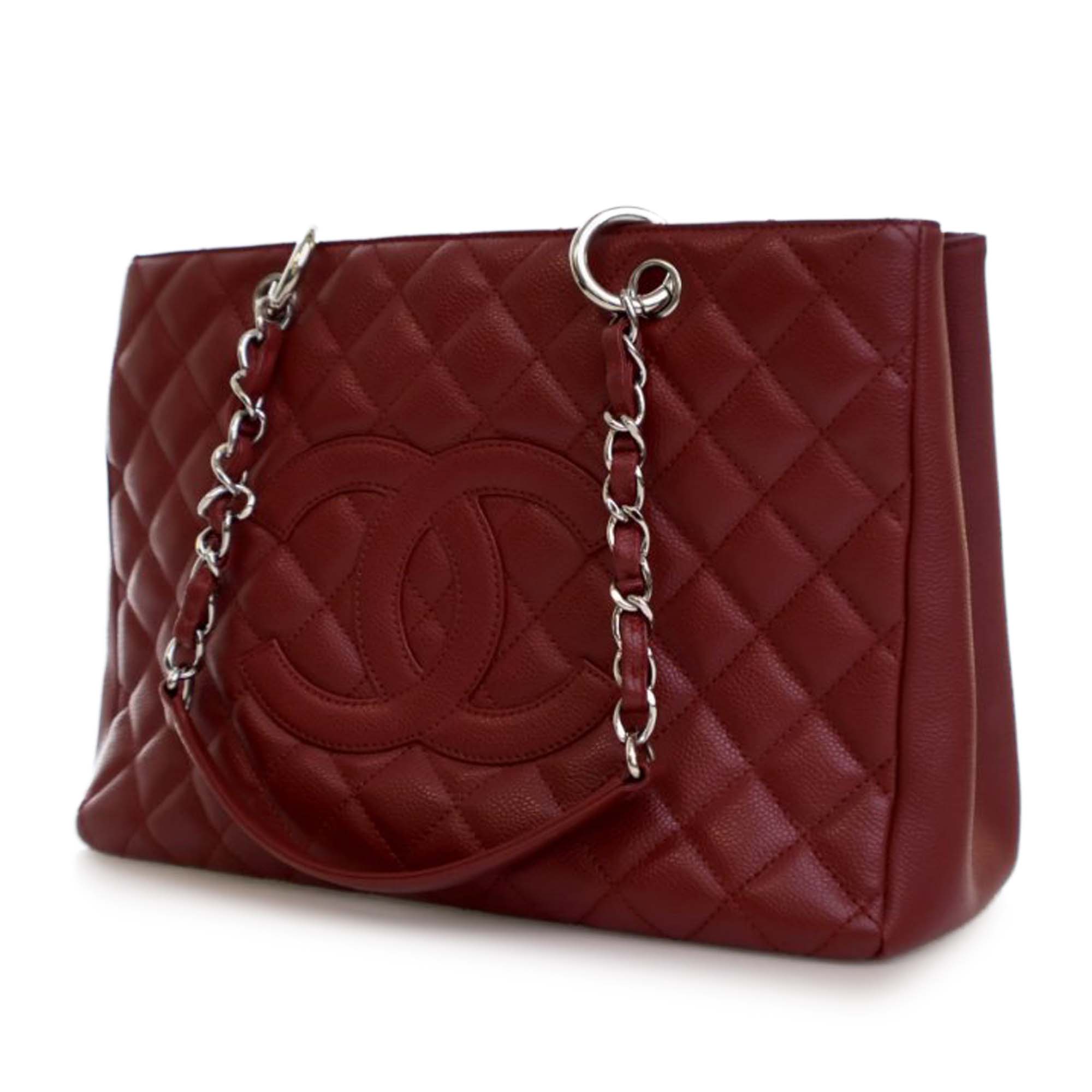 Chanel Caviar Grand Shopping Tote - image 2