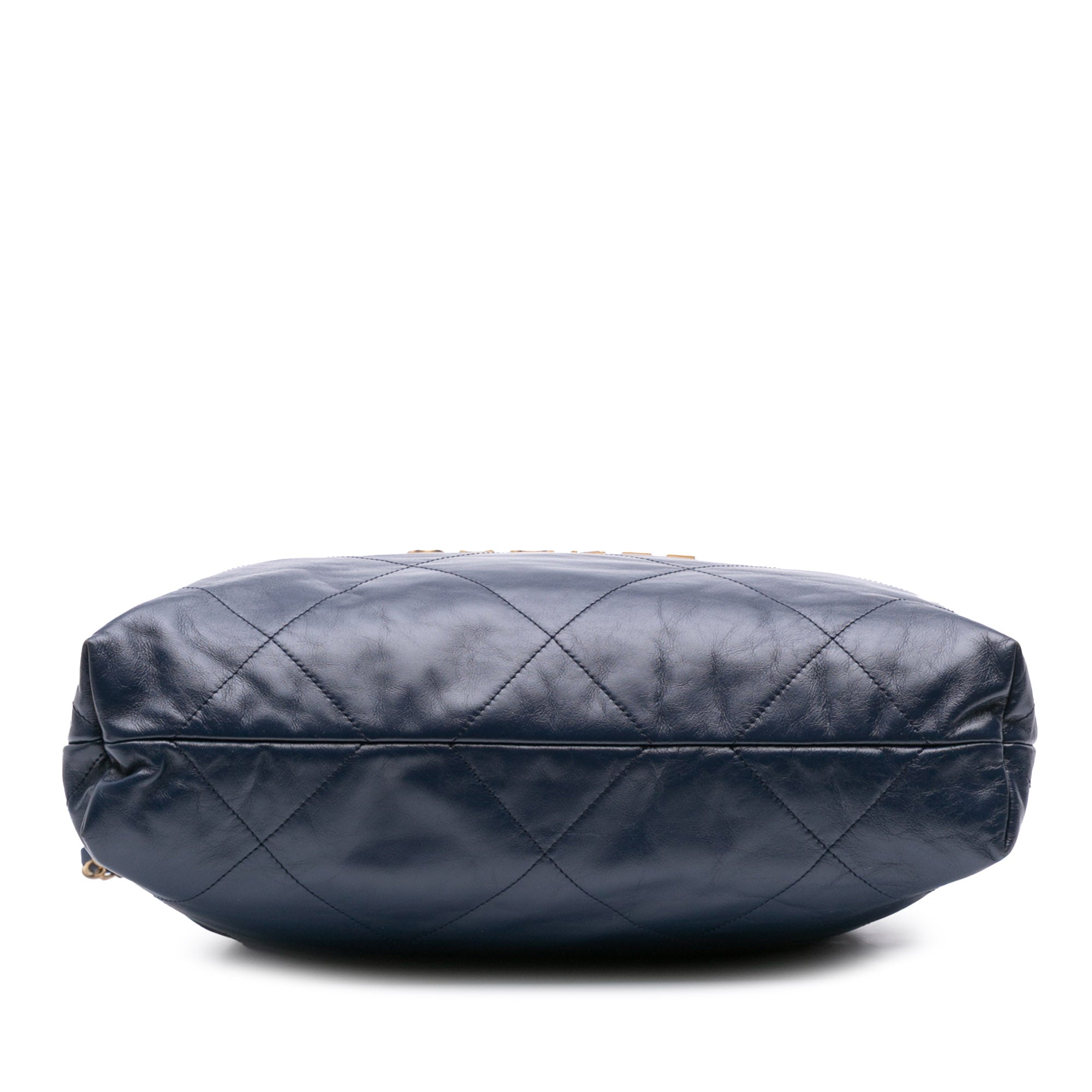 Chanel Small Quilted Shiny Calfskin 22 Tote - image 3