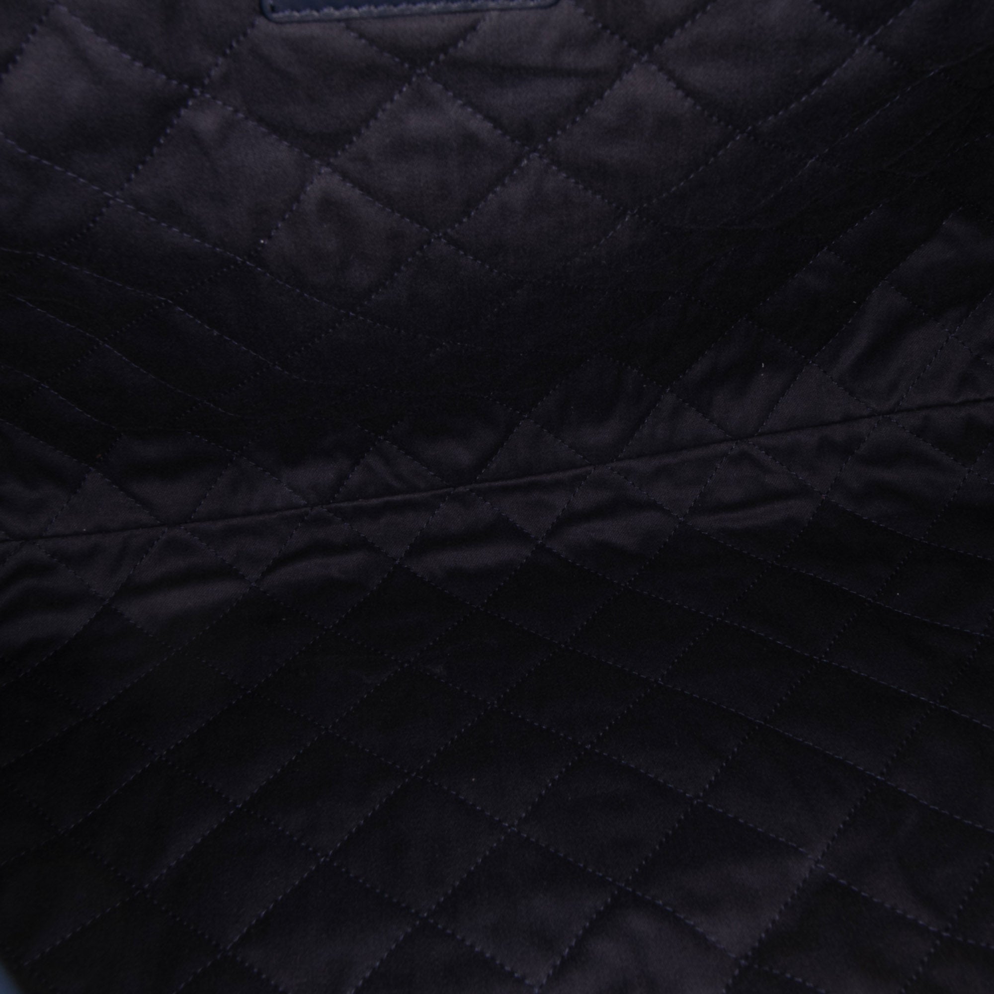 Chanel Small Quilted Shiny Calfskin 22 Tote - image 5