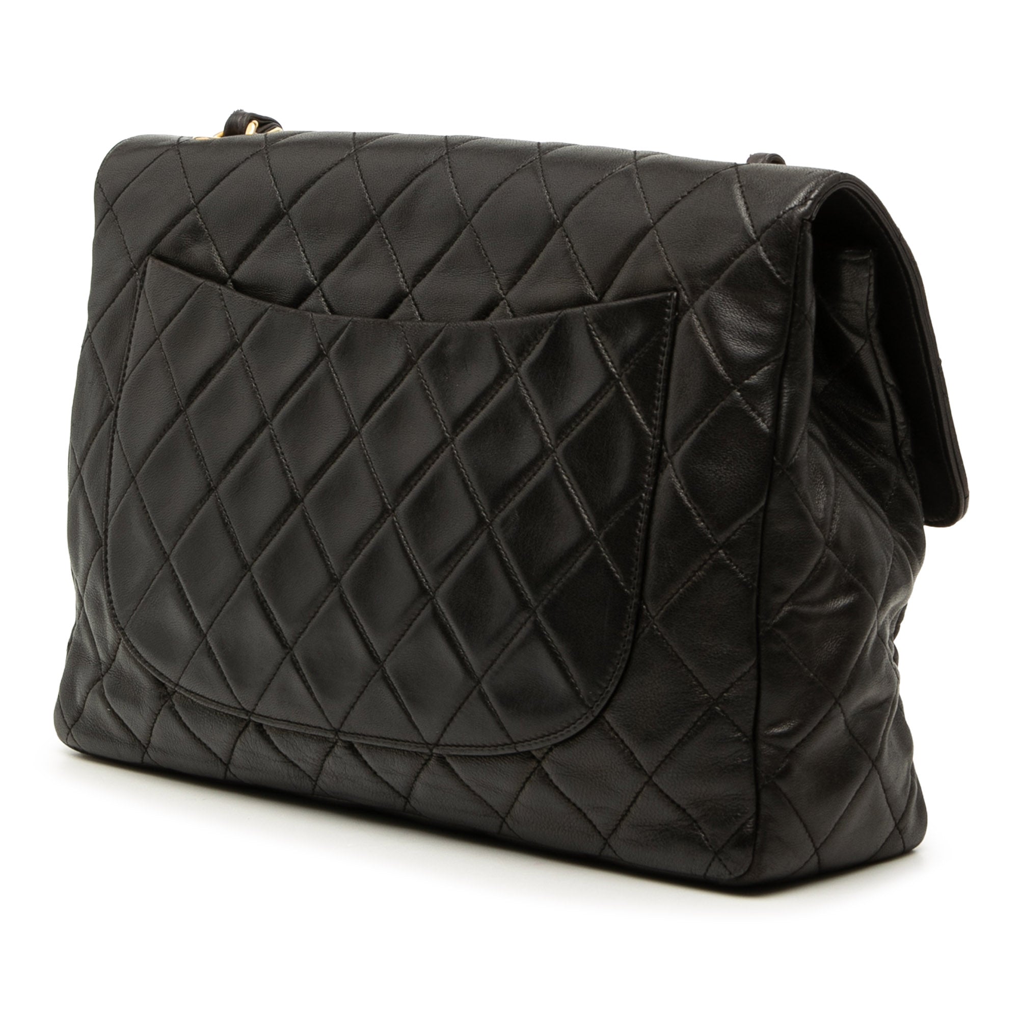 Chanel Jumbo XL Classic Lambskin Single Flap - image 2