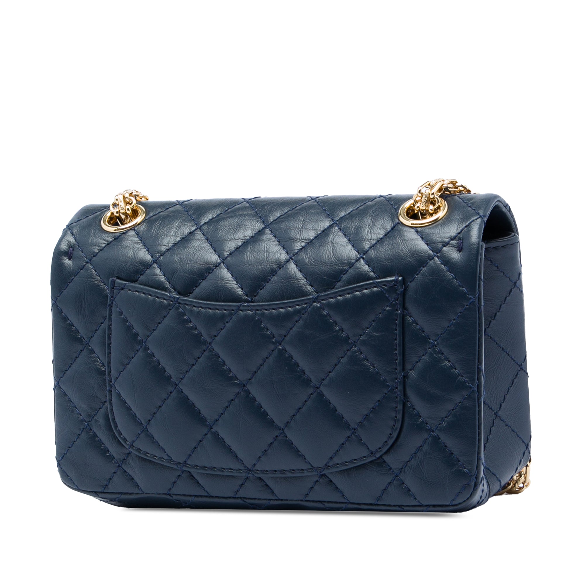Chanel Quilted Aged Calfskin Reissue 2.55 Single Flap 224 - image 2