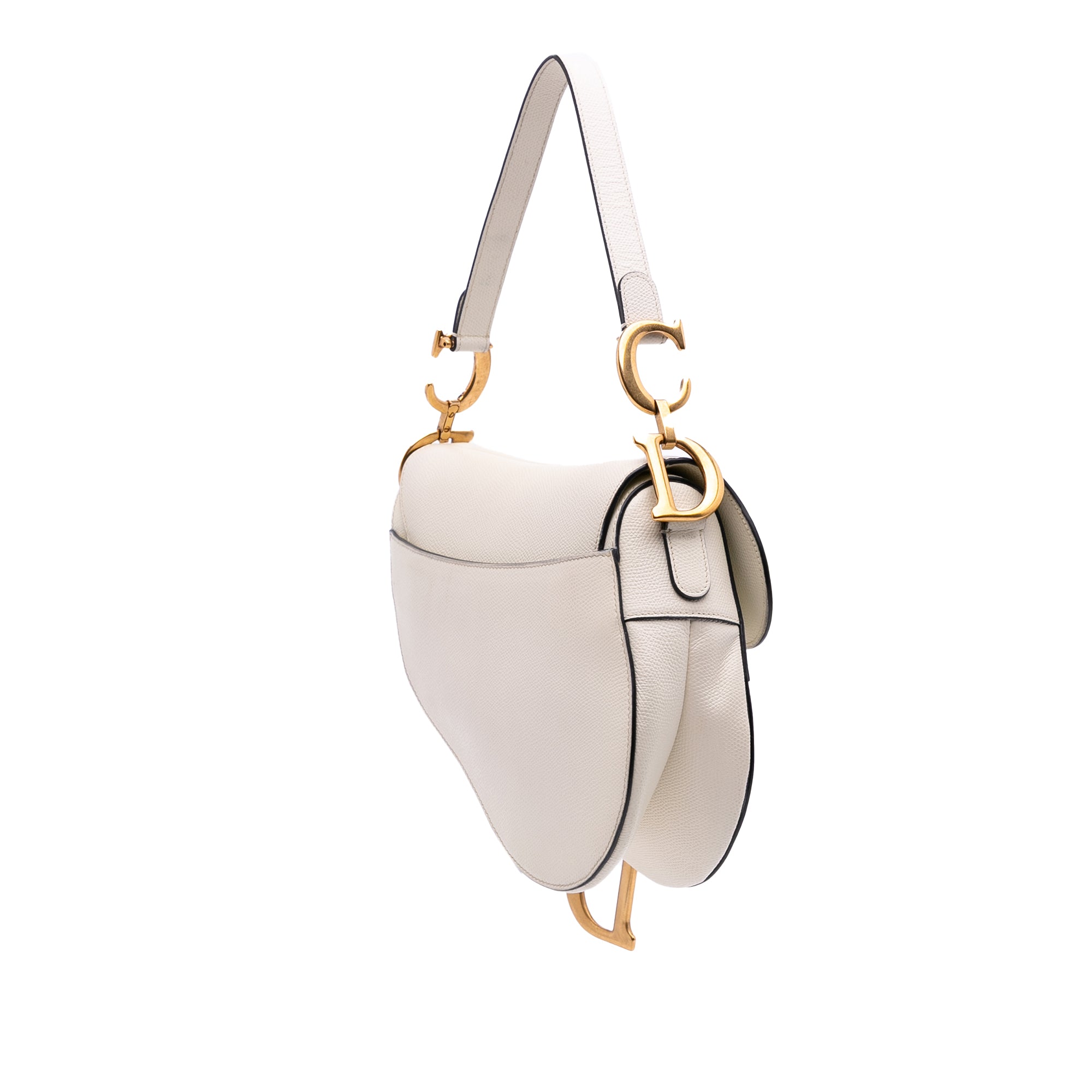 Dior Grained Calfskin Saddle Bag - image 2