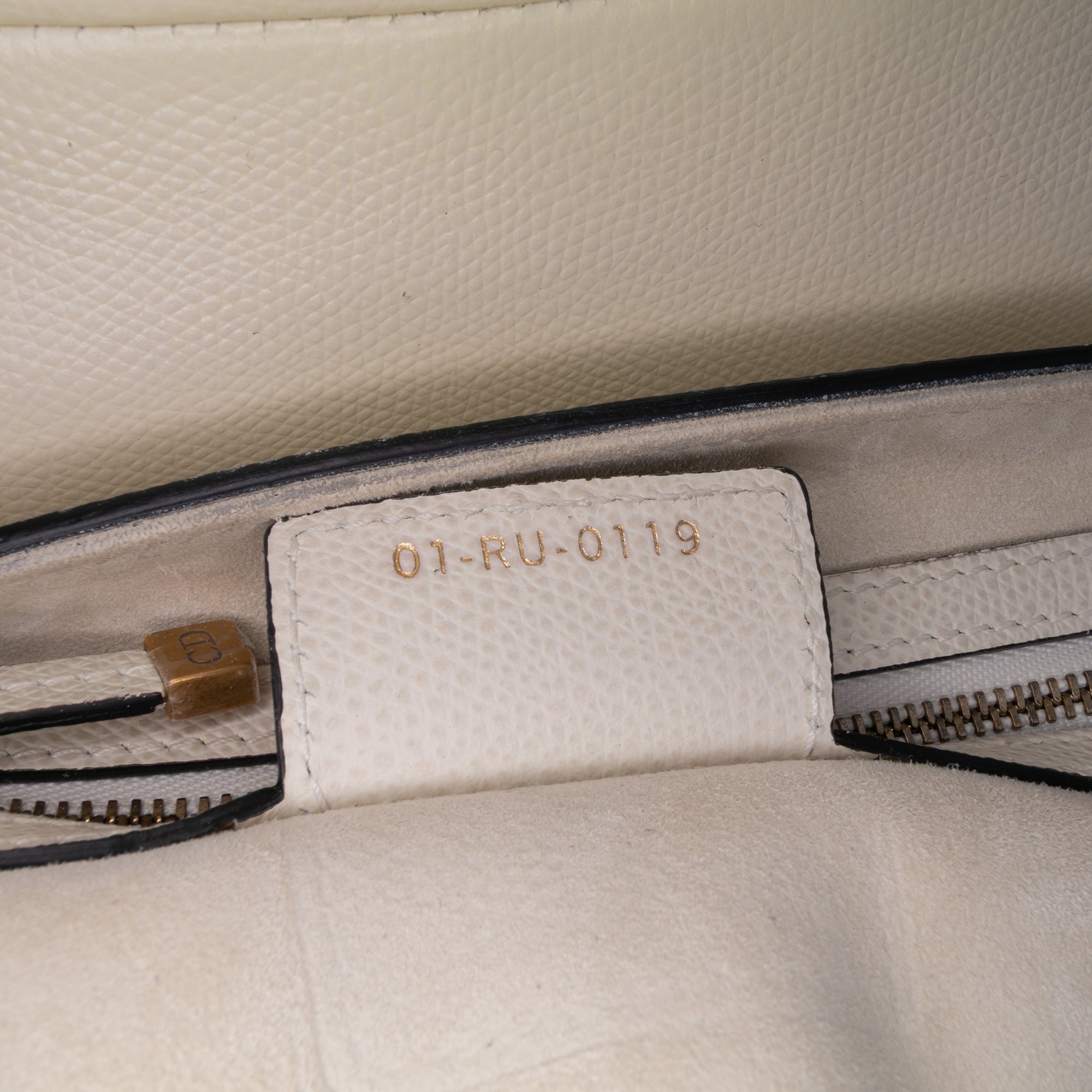 Dior Grained Calfskin Saddle Bag - image 6
