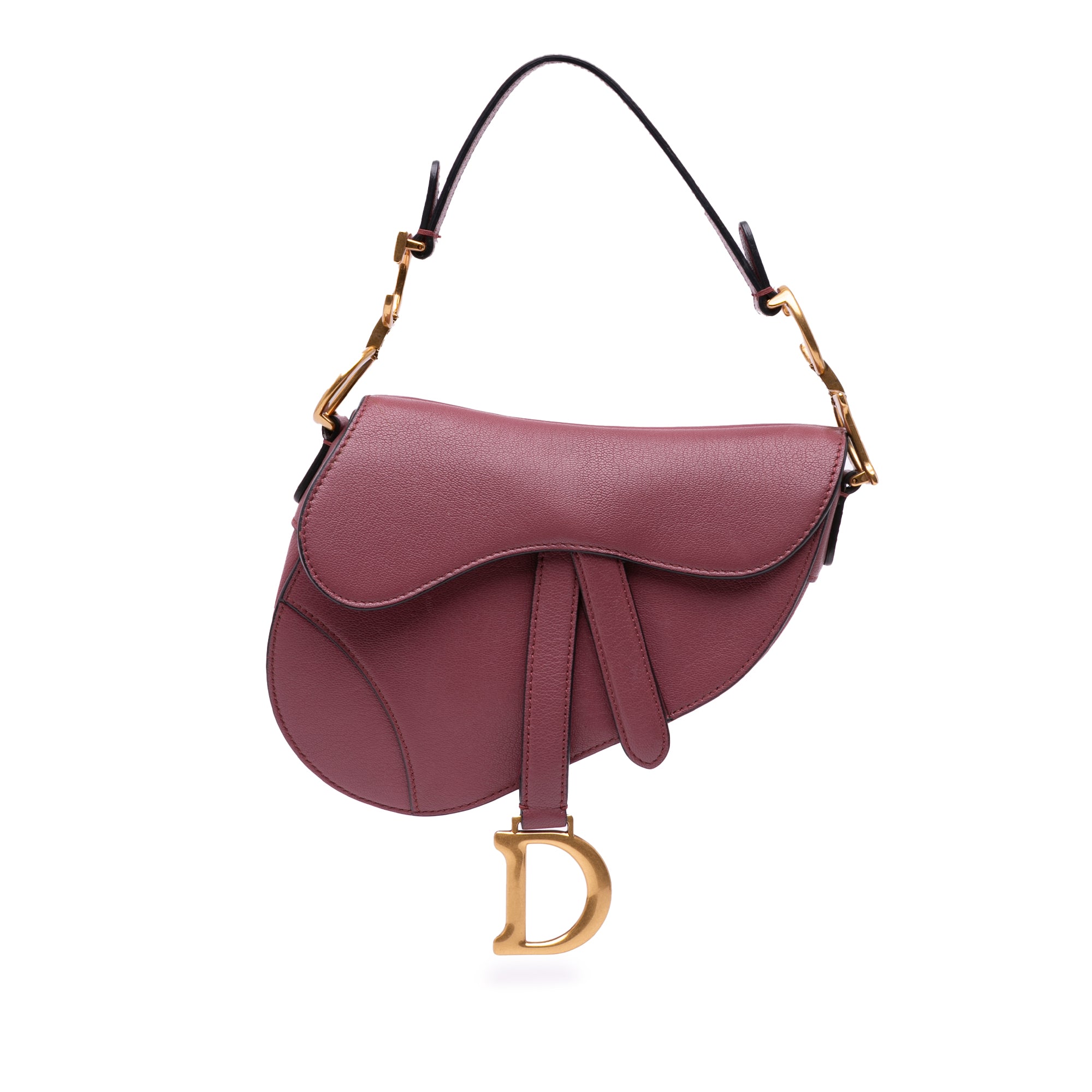 Dior Mini Goatskin Saddle Bag - image 1