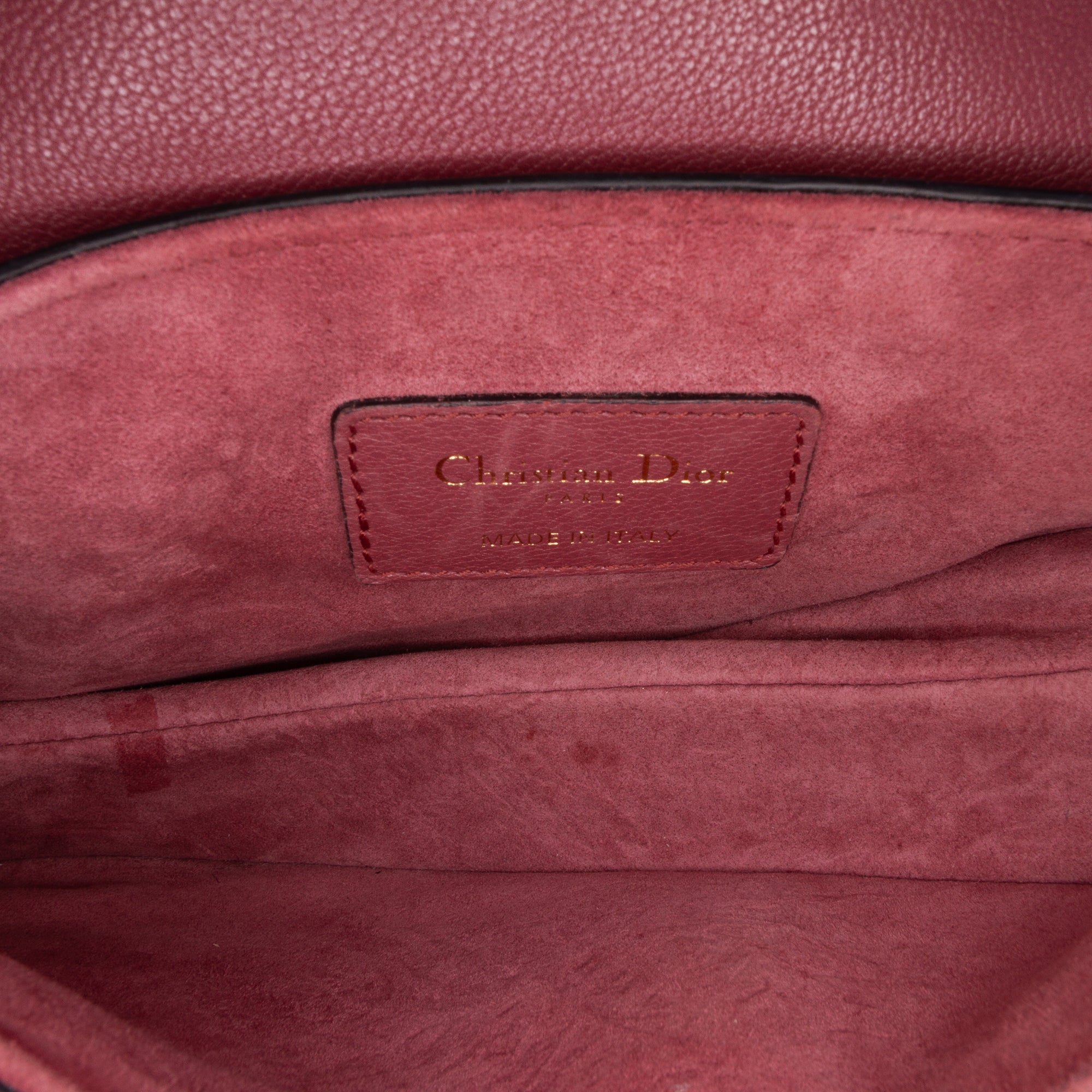 Dior Mini Goatskin Saddle Bag - image 4