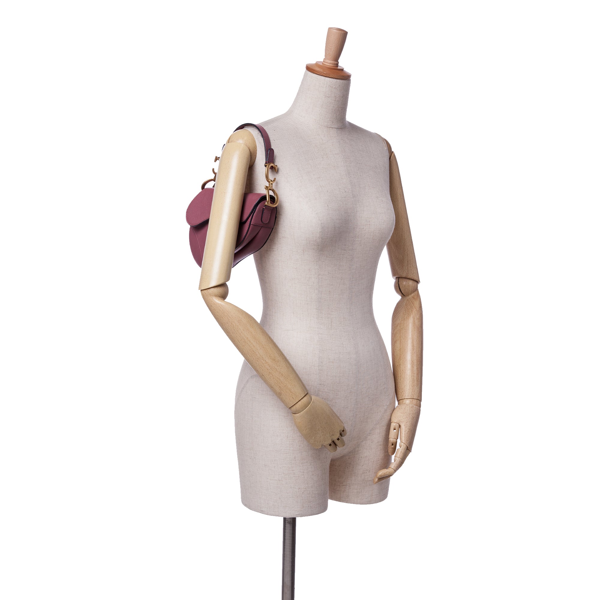Dior Mini Goatskin Saddle Bag - image 8