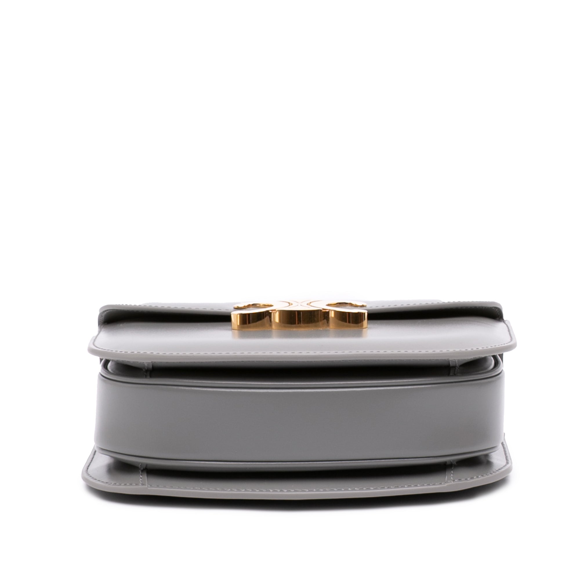 Celine Teen Shiny Calfskin Triomphe Besace Clea Chain Crossbody - image 3