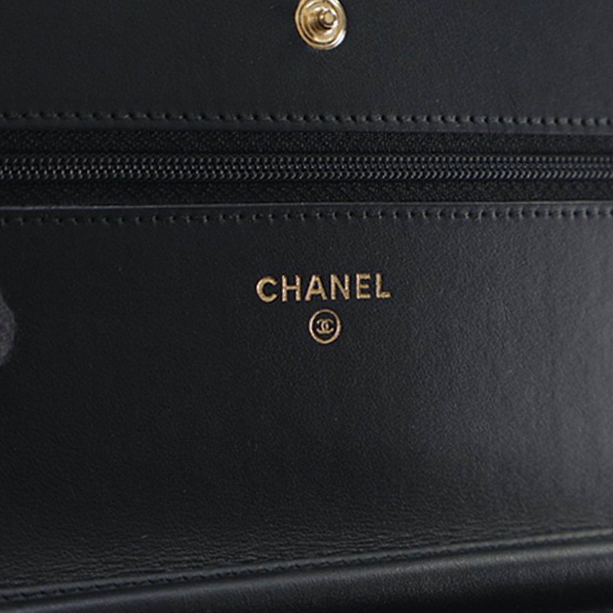 Chanel Quilted Aged Calfskin Reissue 2.55 Lucky Charms Wallet On Chain - image 7