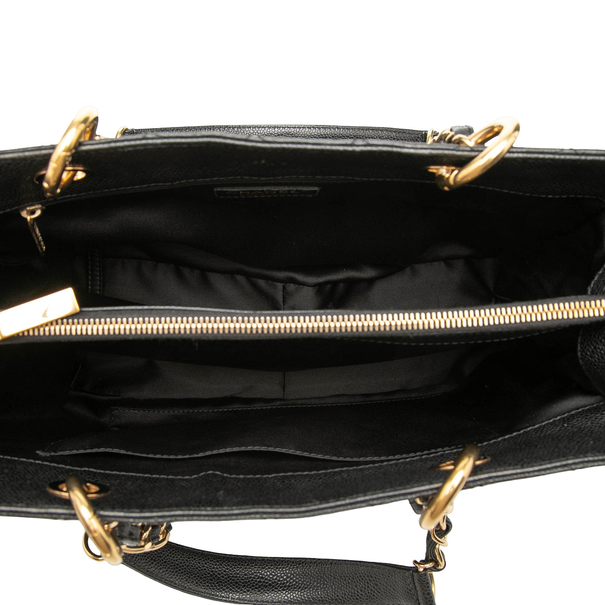Chanel Caviar Grand Shopping Tote - image 4