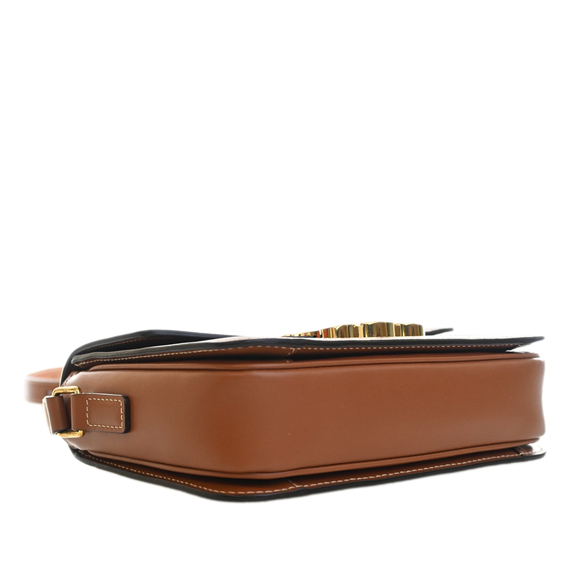 Celine Teen Triomphe Coated Canvas and Calfskin Triomphe Crossbody - image 5