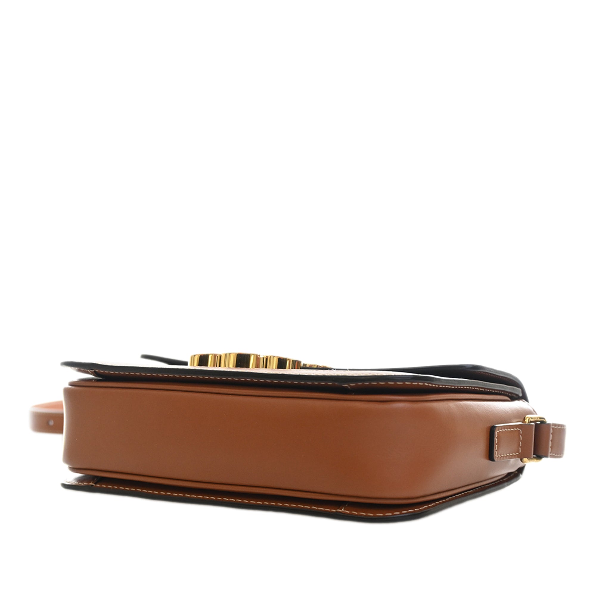 Celine Teen Triomphe Coated Canvas and Calfskin Triomphe Crossbody - image 6