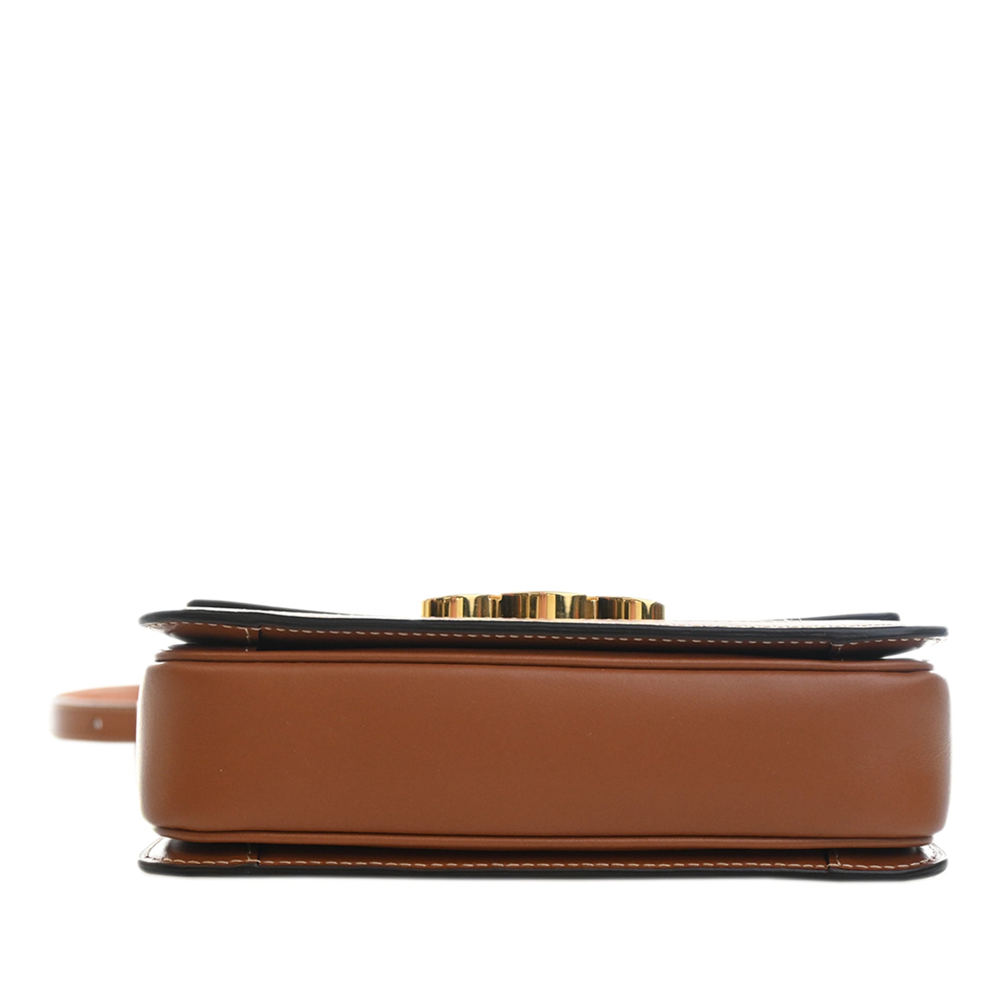 Celine Teen Triomphe Coated Canvas and Calfskin Triomphe Crossbody - image 7