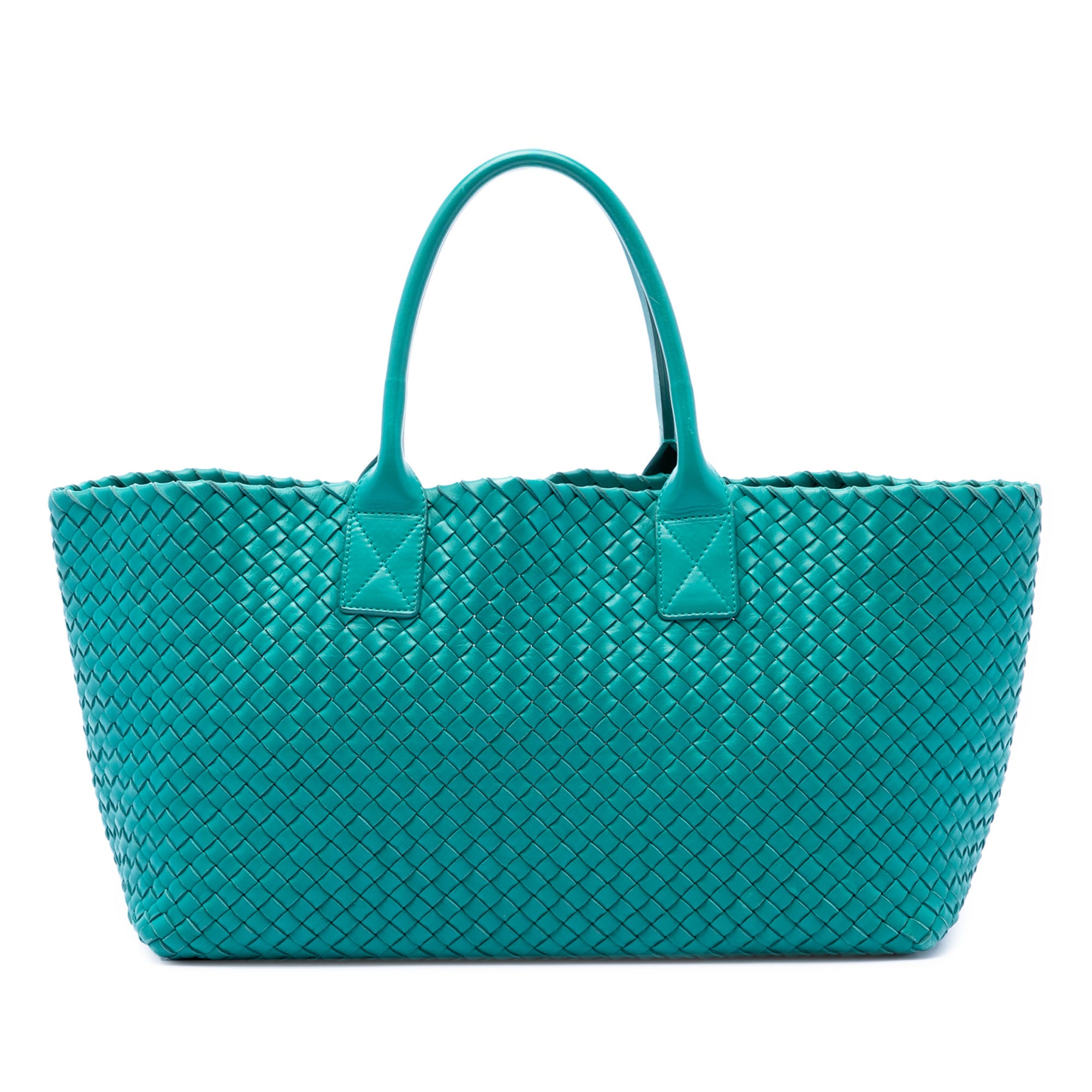 Bottega Veneta Medium Nappa Intrecciato Cabat Tote - image 1