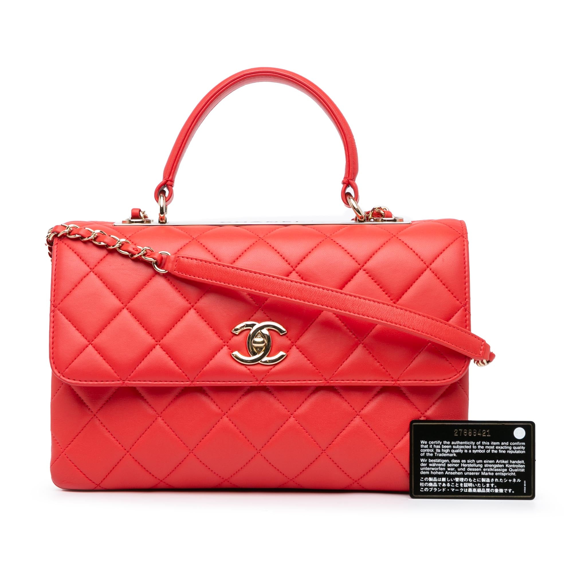 Chanel Medium Lambskin Trendy CC Flap - image 12