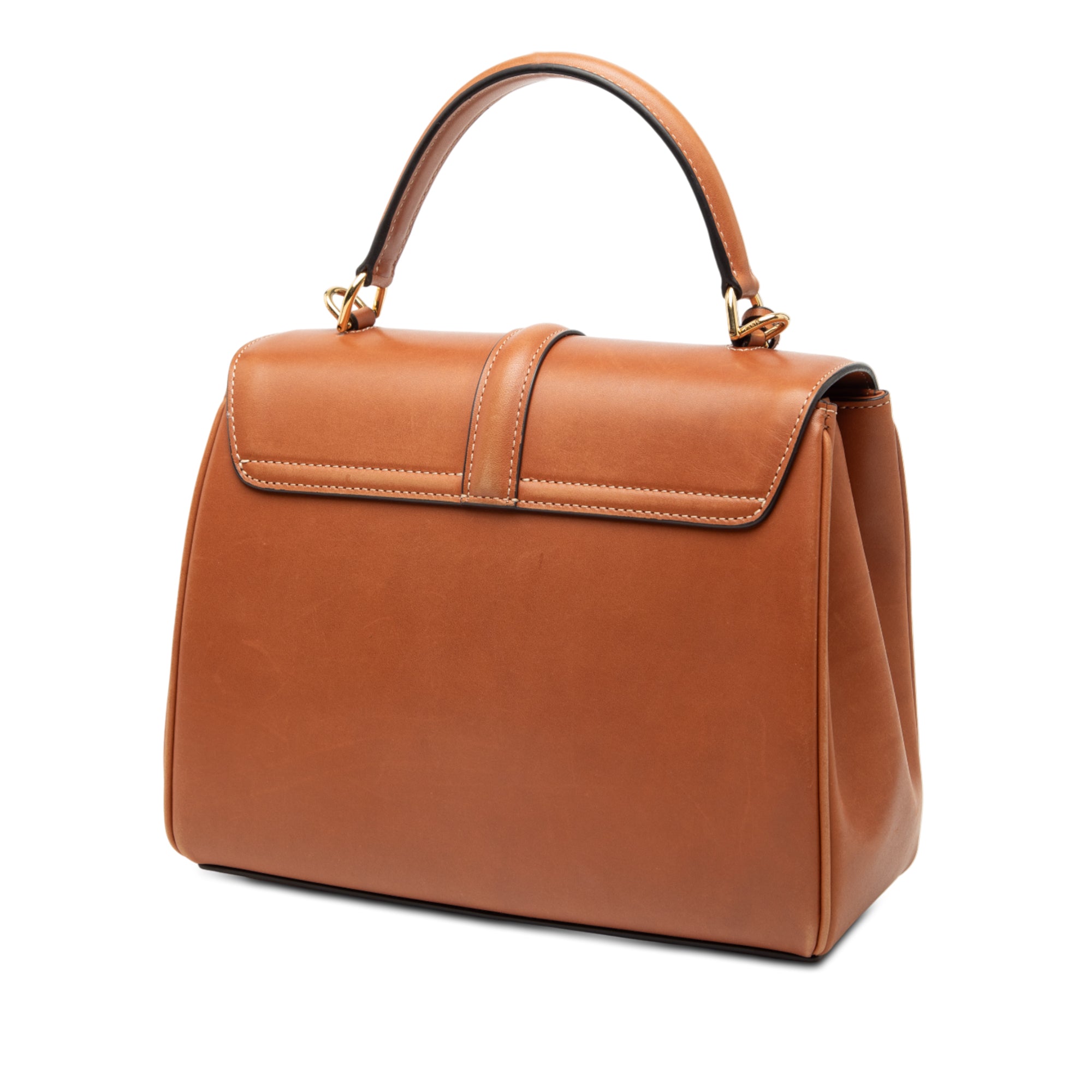 Celine Small Leather 16 Satchel - image 2