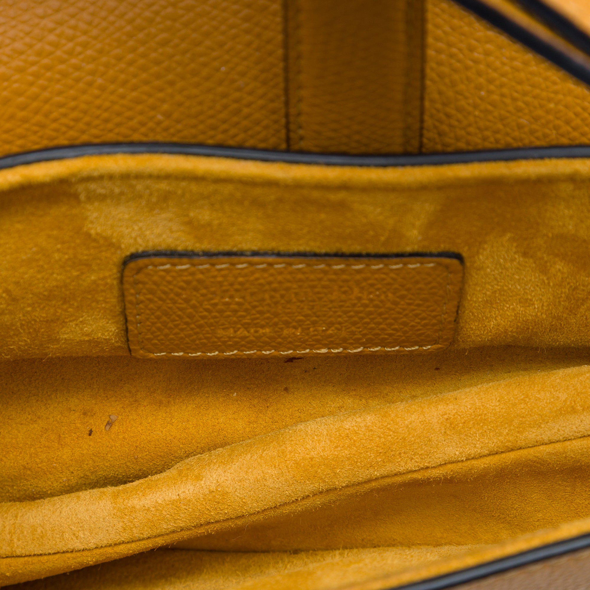 Dior Mini Grained Calfskin Saddle Bag - image 4
