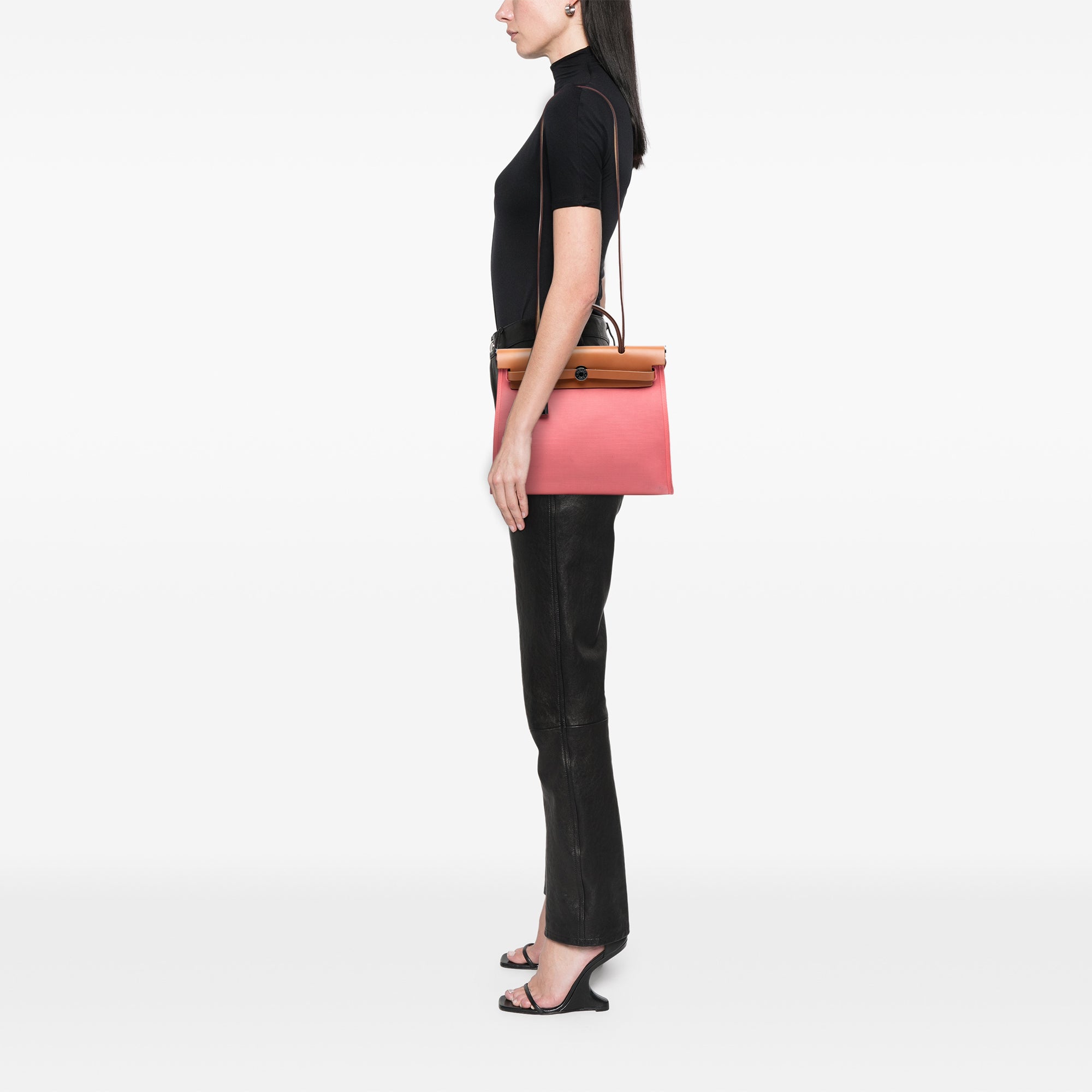 Hermès Toile Herbag Zip 31 - image 7