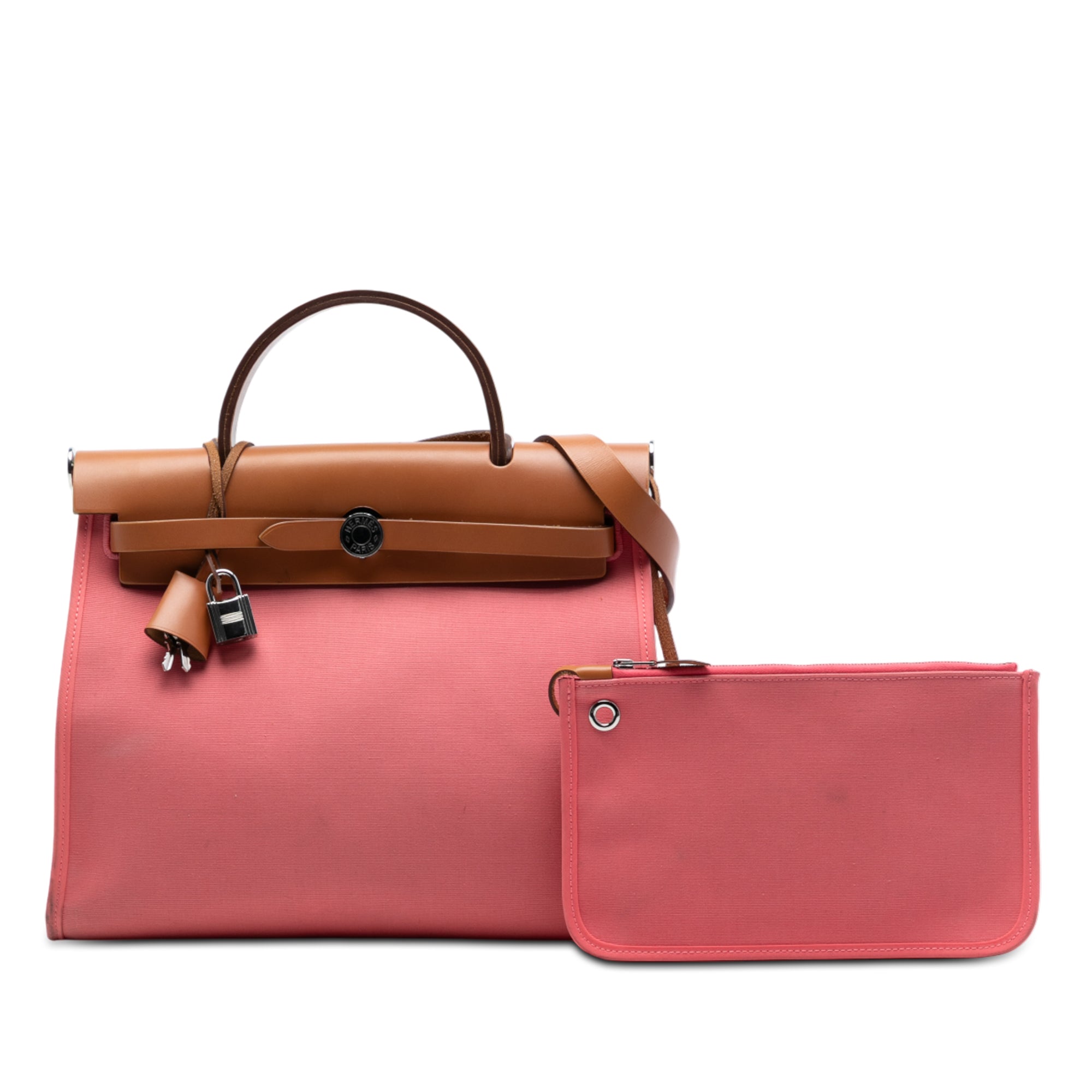 Hermès Toile Herbag Zip 31 - image 8