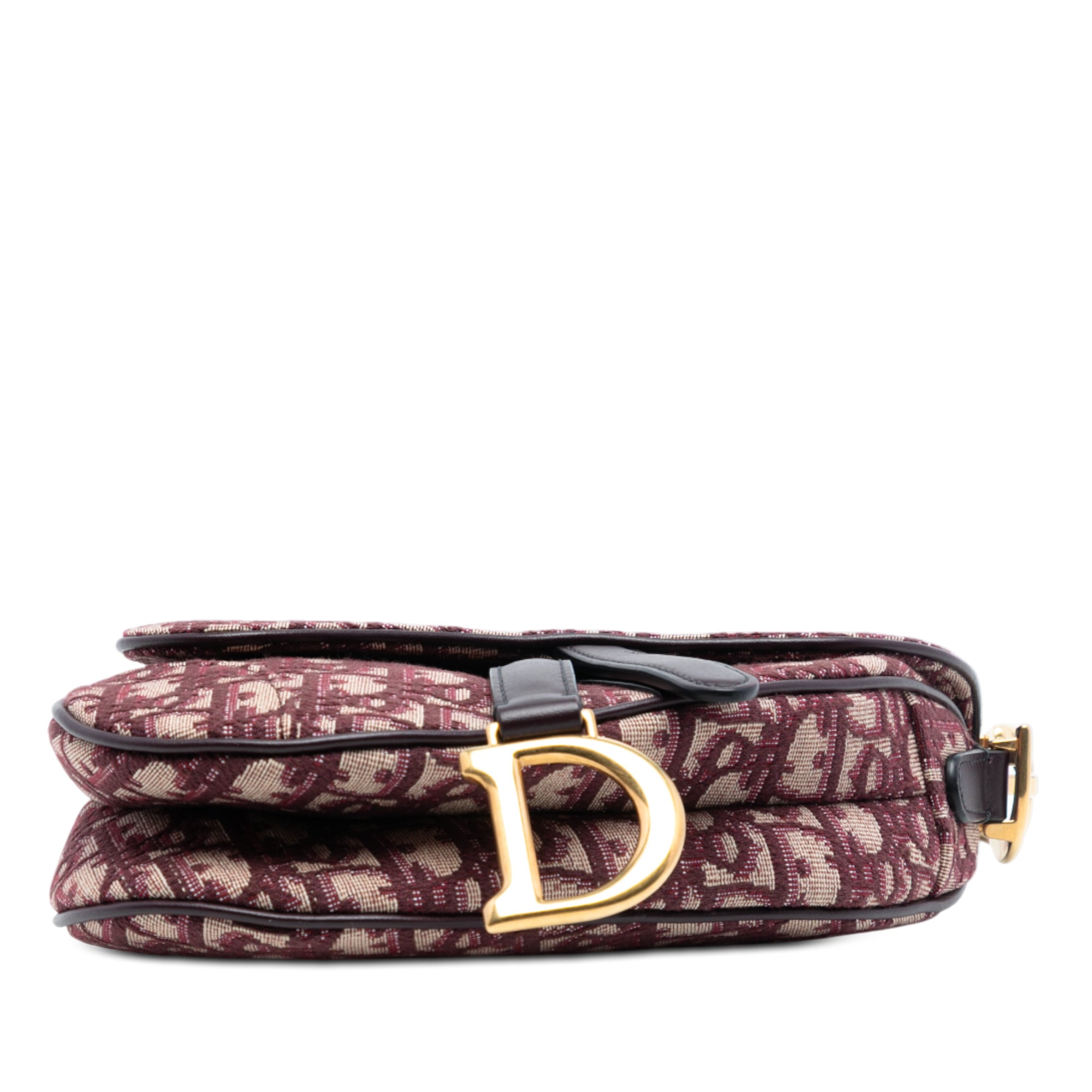 Dior Mini Oblique Canvas Saddle Bag - image 3