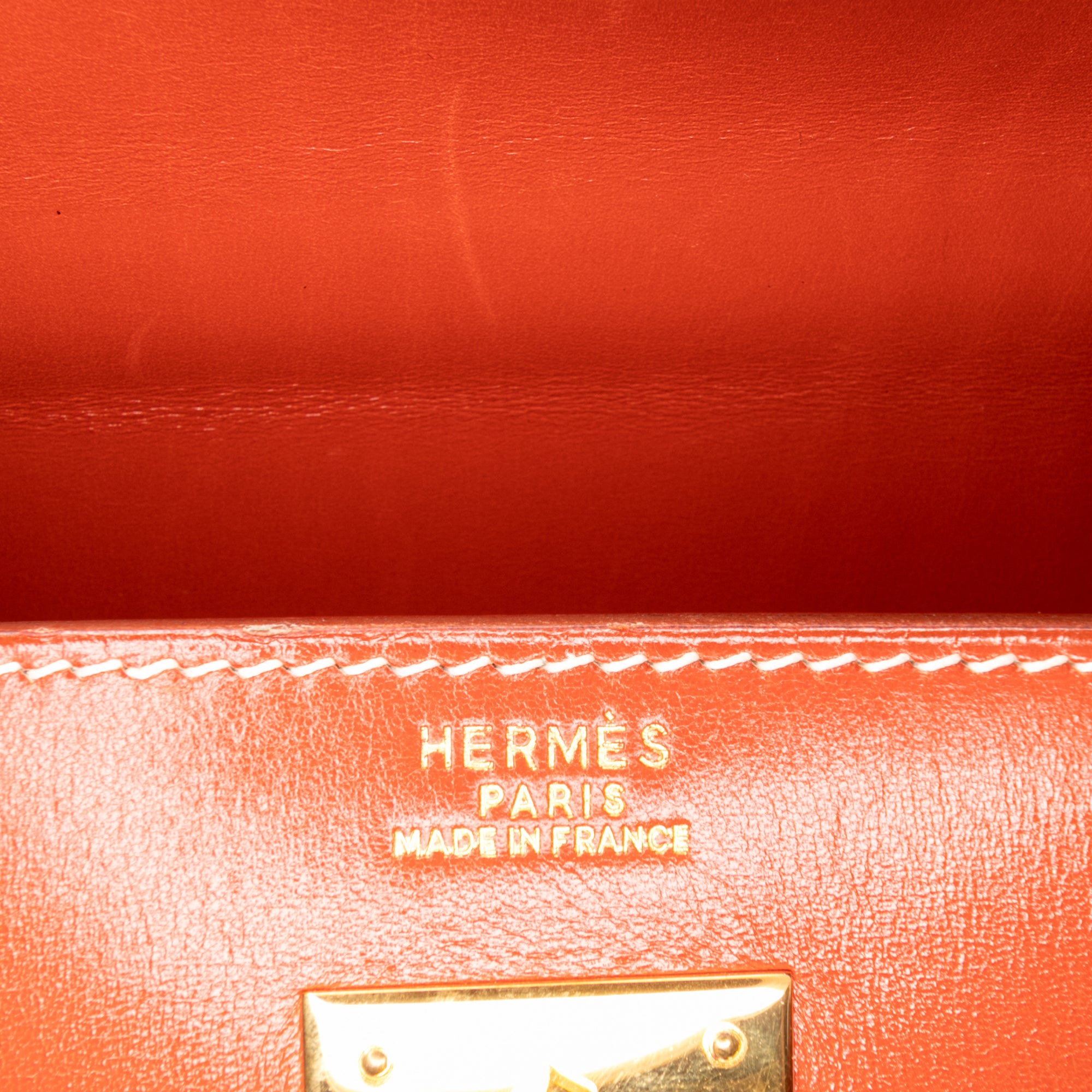 Hermès Box Calf Kelly Sellier 32 - image 5