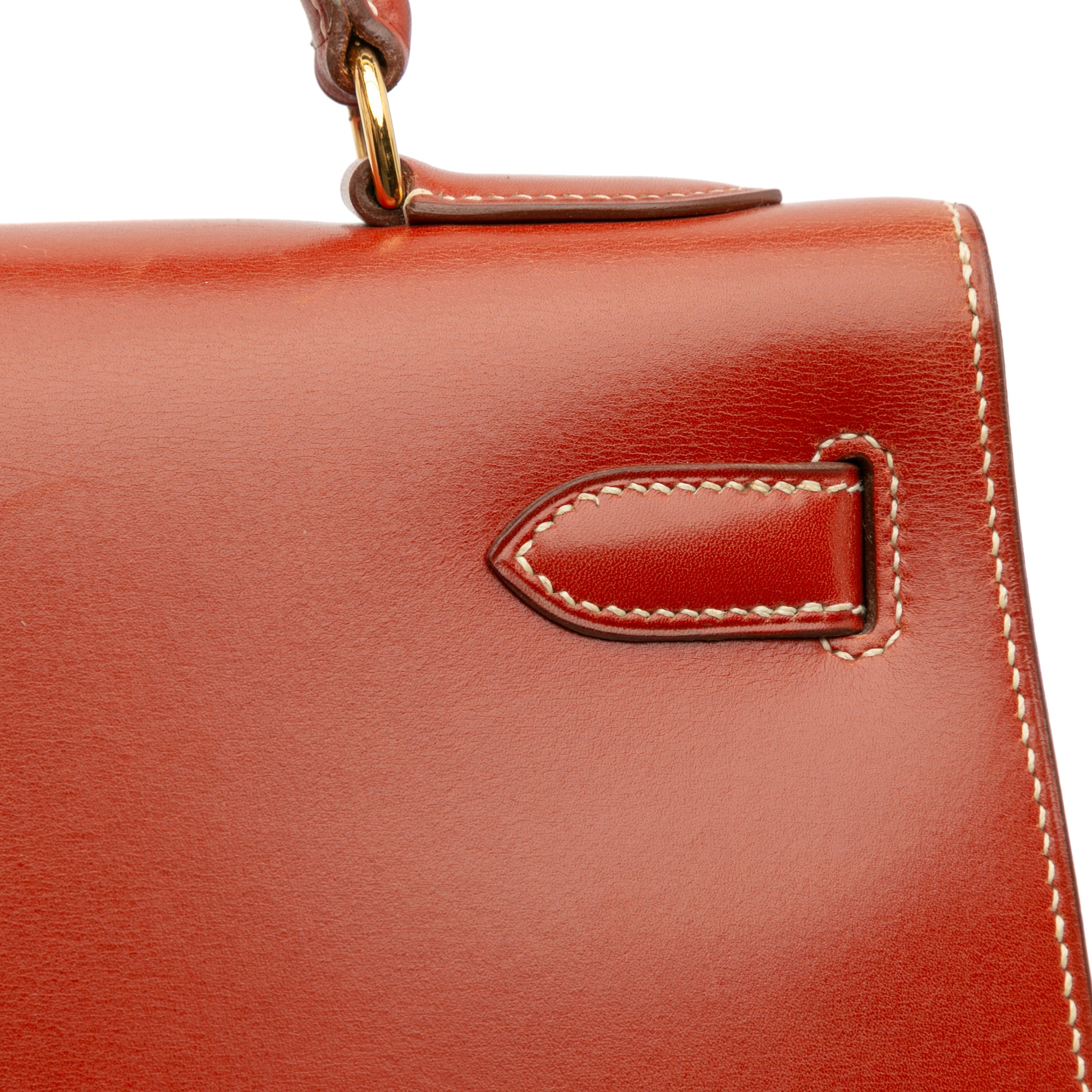 Hermès Box Calf Kelly Sellier 32 - image 8