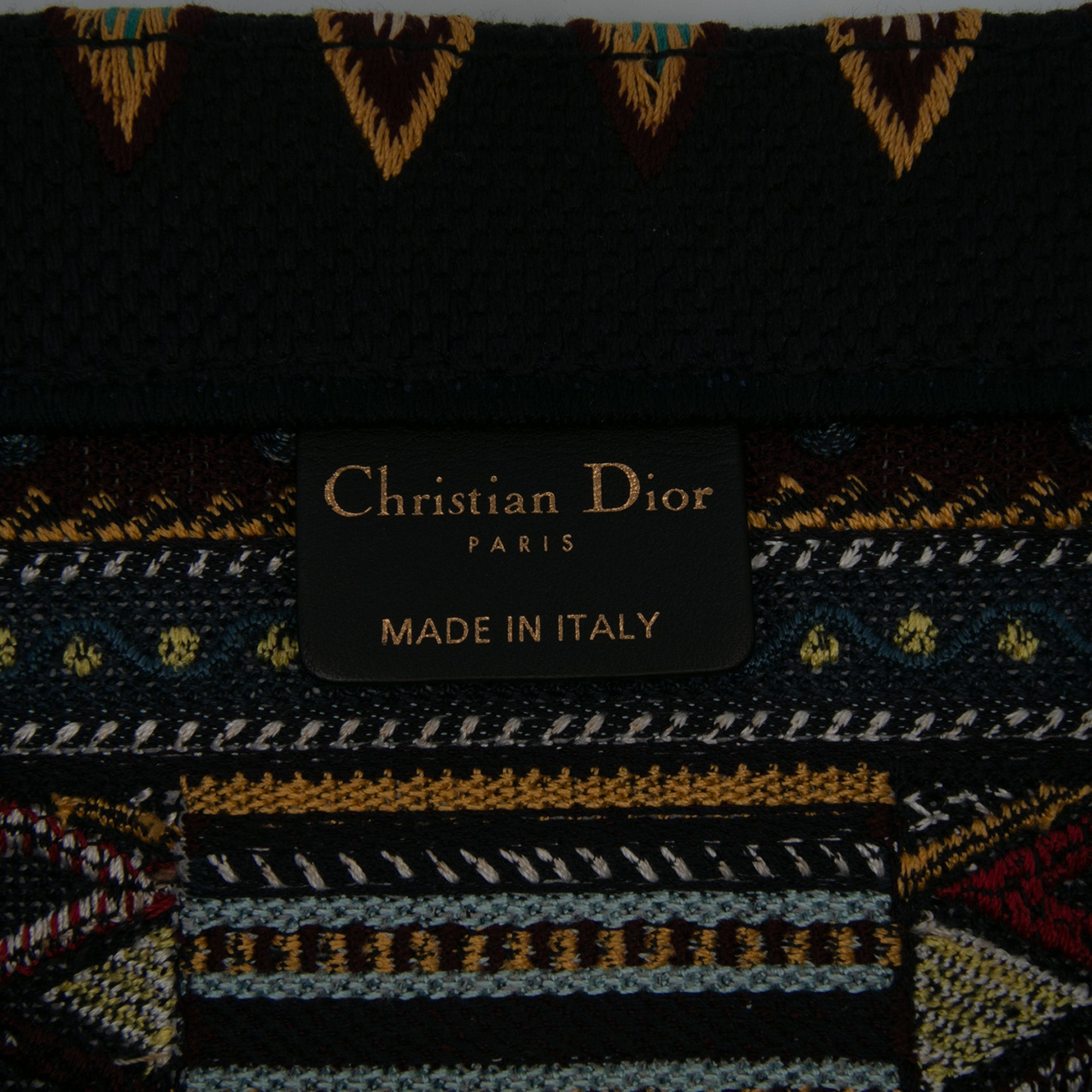Dior Large Embroidered Canvas Book Tote - image 5