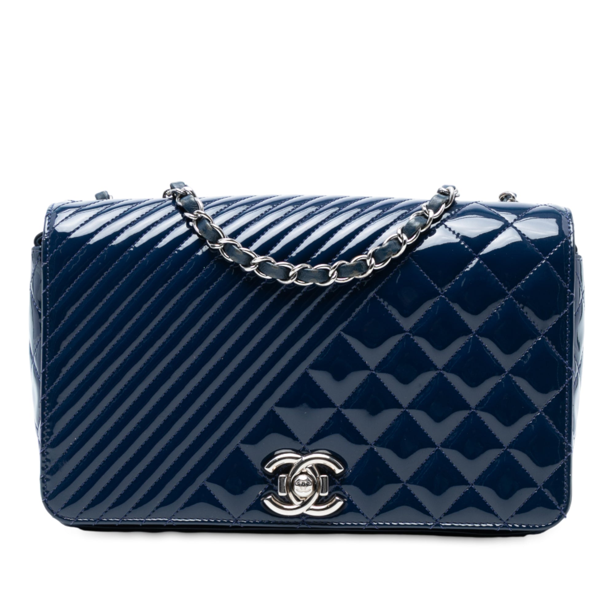 Chanel Medium Patent Coco Boy Flap - image 1