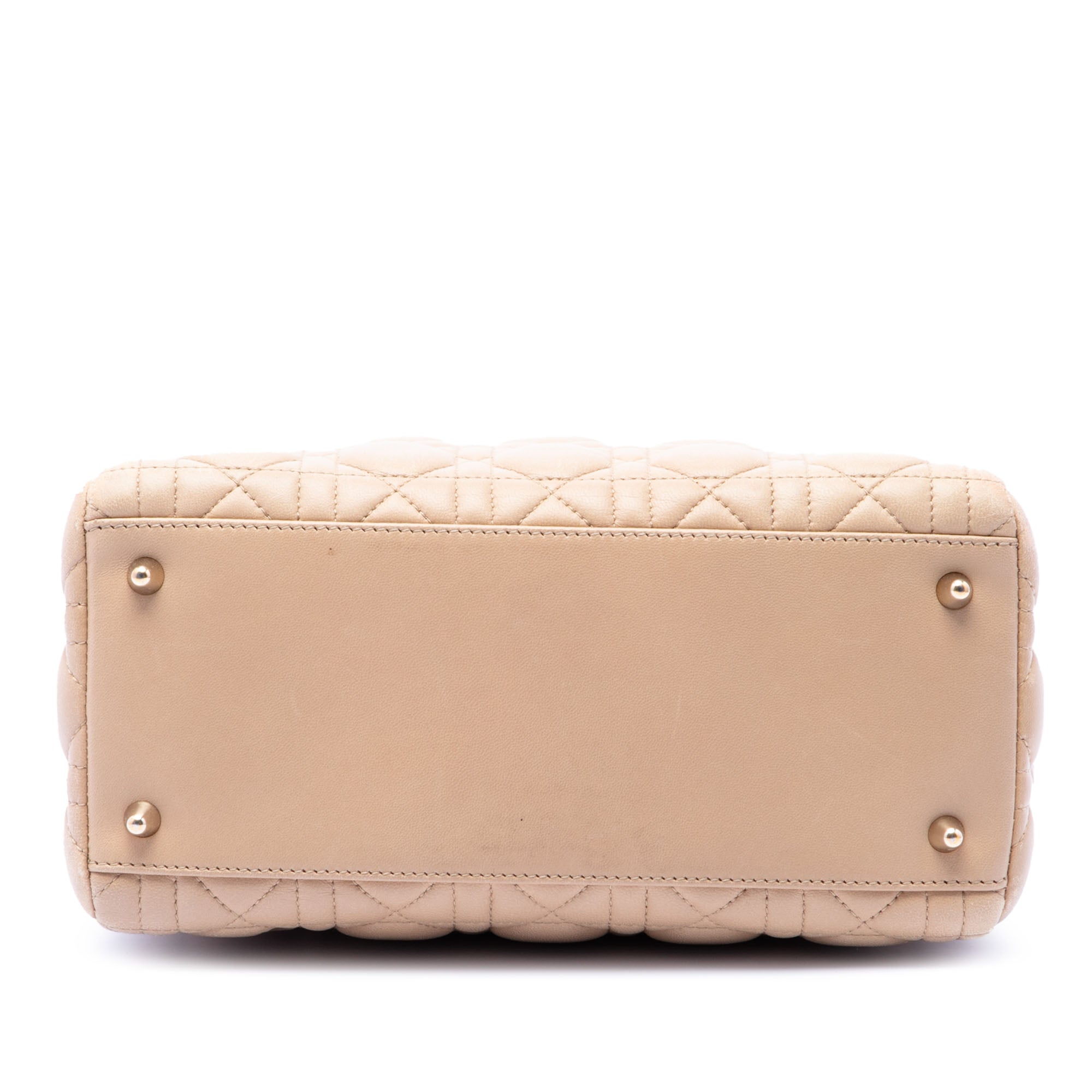 Dior Medium Lambskin Cannage Lady Dior - image 3