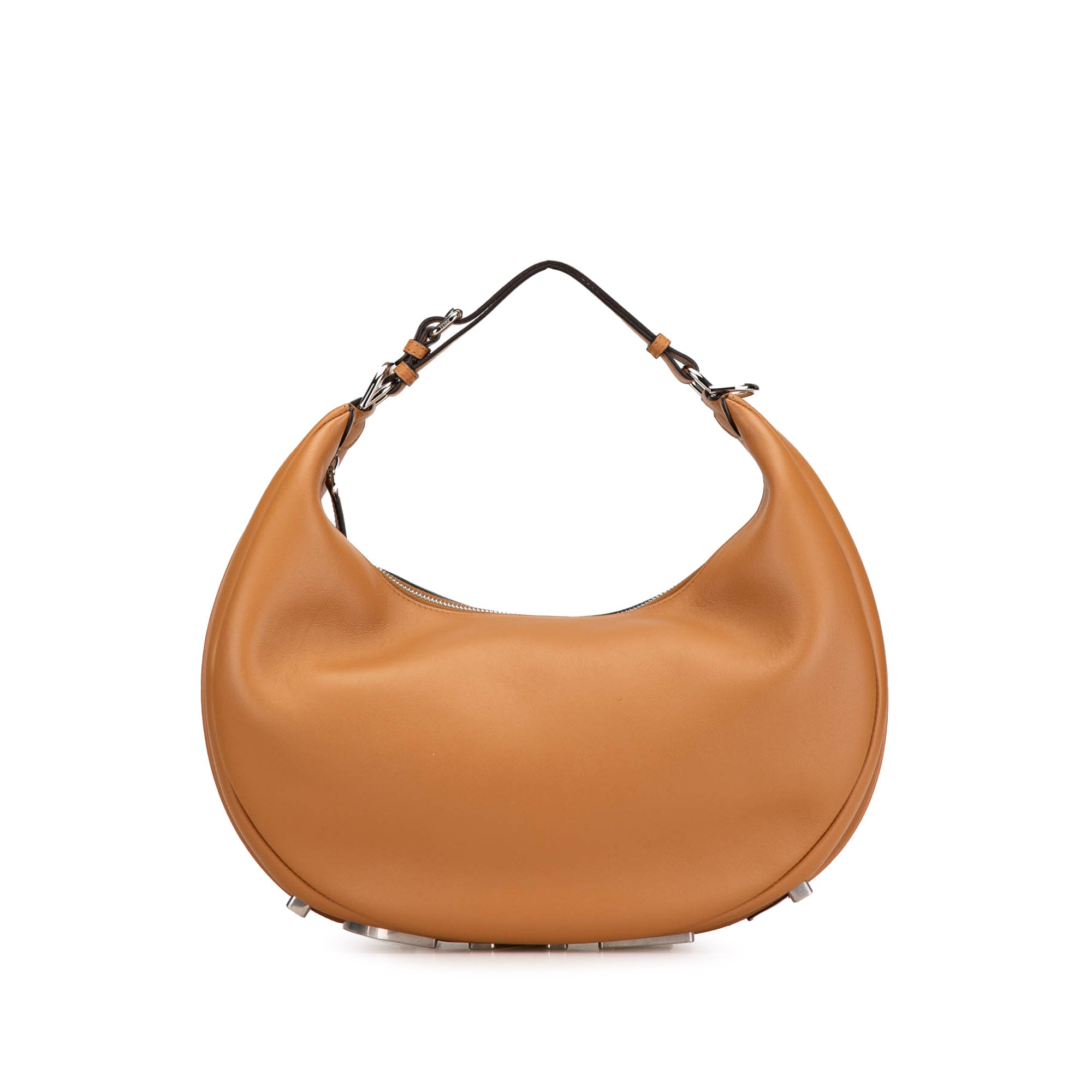 Fendi Medium Leather Fendigraphy Hobo - image 1