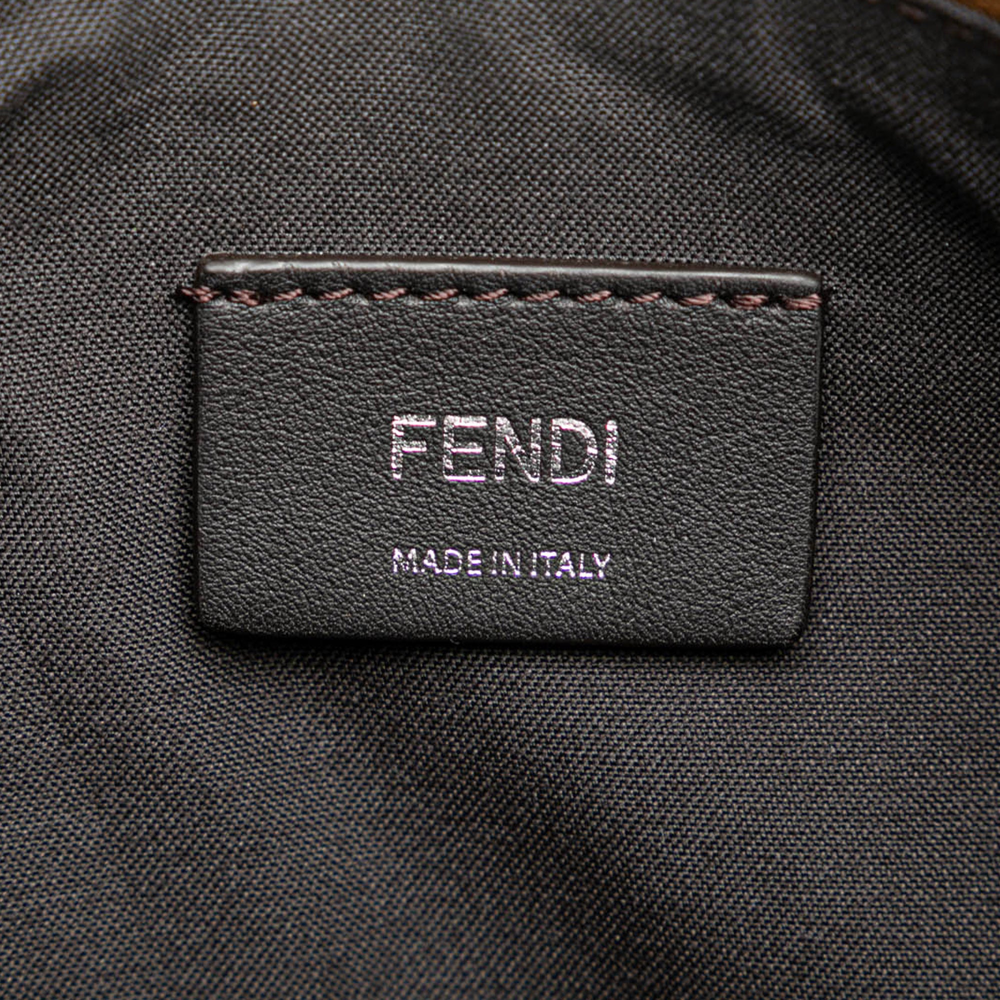 Fendi Medium Leather Fendigraphy Hobo - image 5