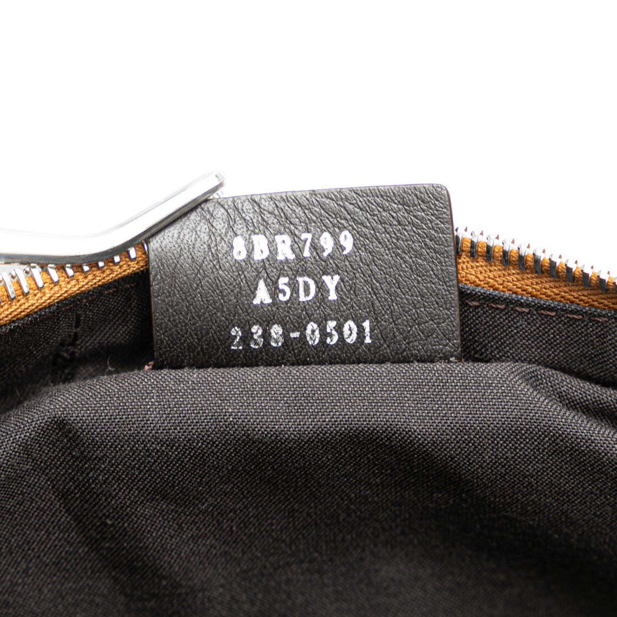 Fendi Medium Leather Fendigraphy Hobo - image 6