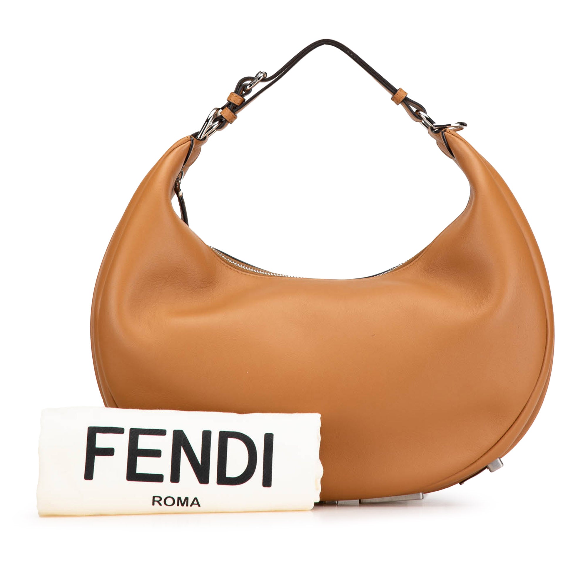 Fendi Medium Leather Fendigraphy Hobo - image 8