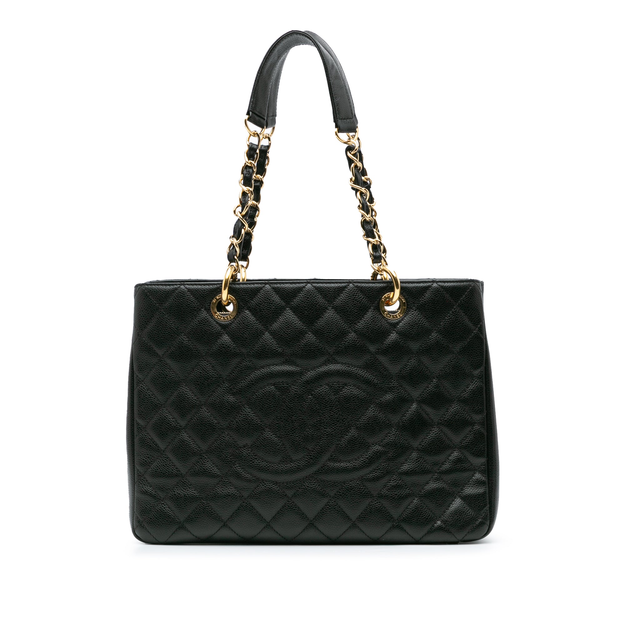 Chanel Caviar Grand Shopping Tote - image 1