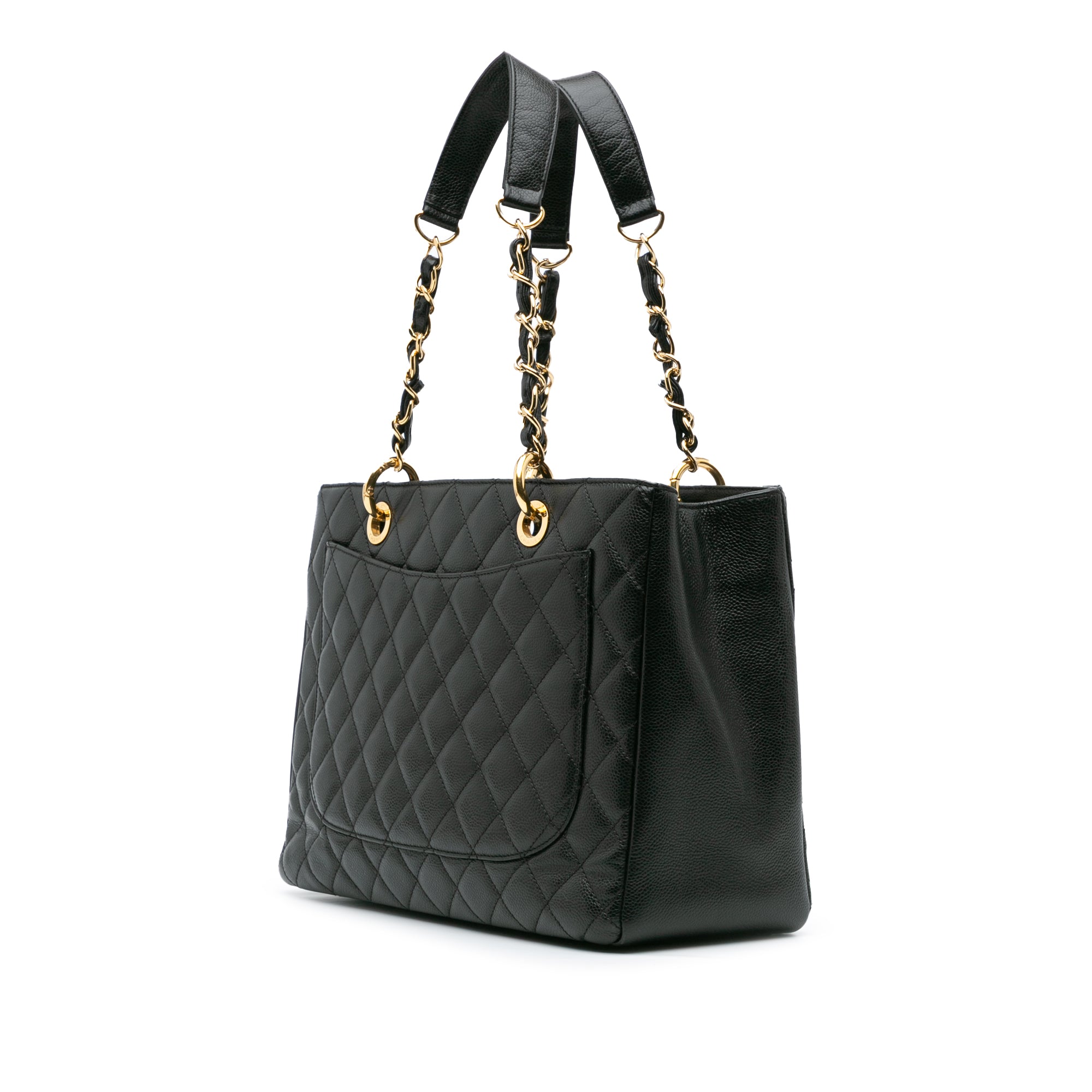 Chanel Caviar Grand Shopping Tote - image 2