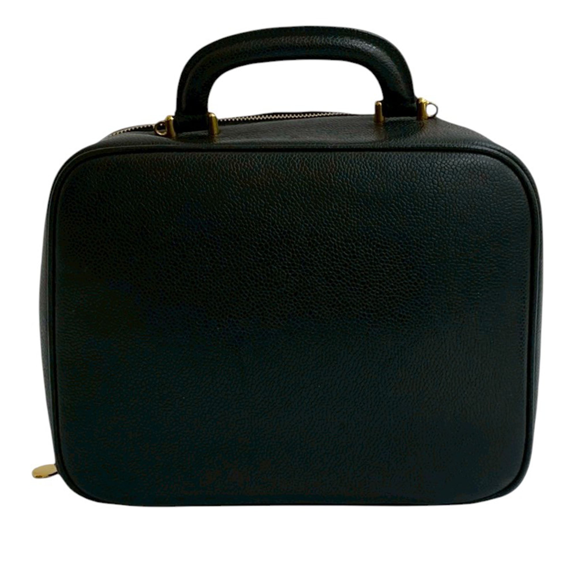 Chanel CC Caviar Vanity Case - image 2