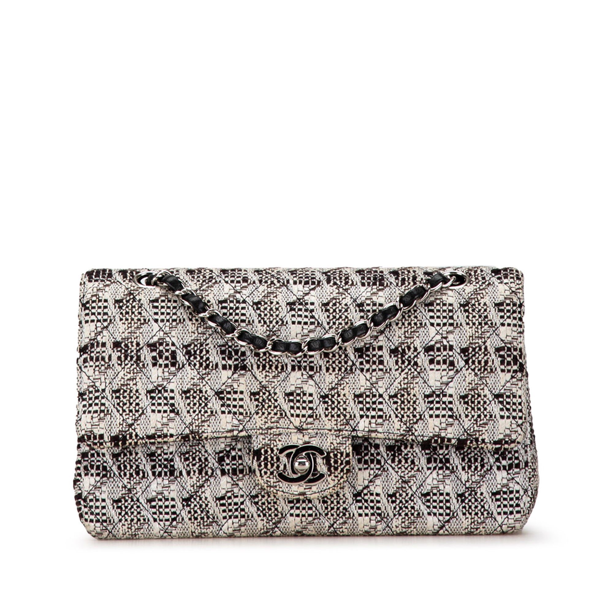 Chanel Medium Classic Tweed Double Flap - image 1