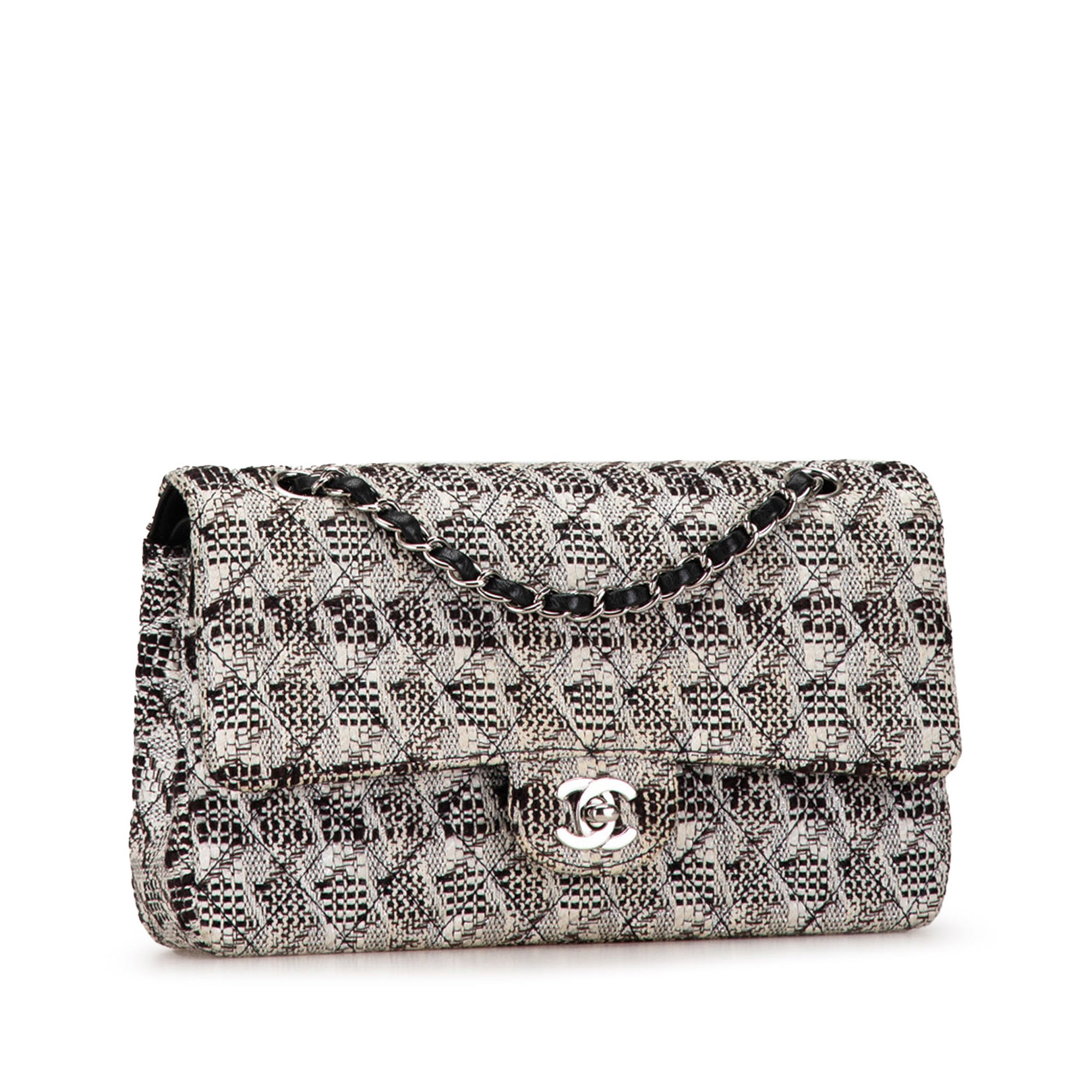 Chanel Medium Classic Tweed Double Flap - image 2