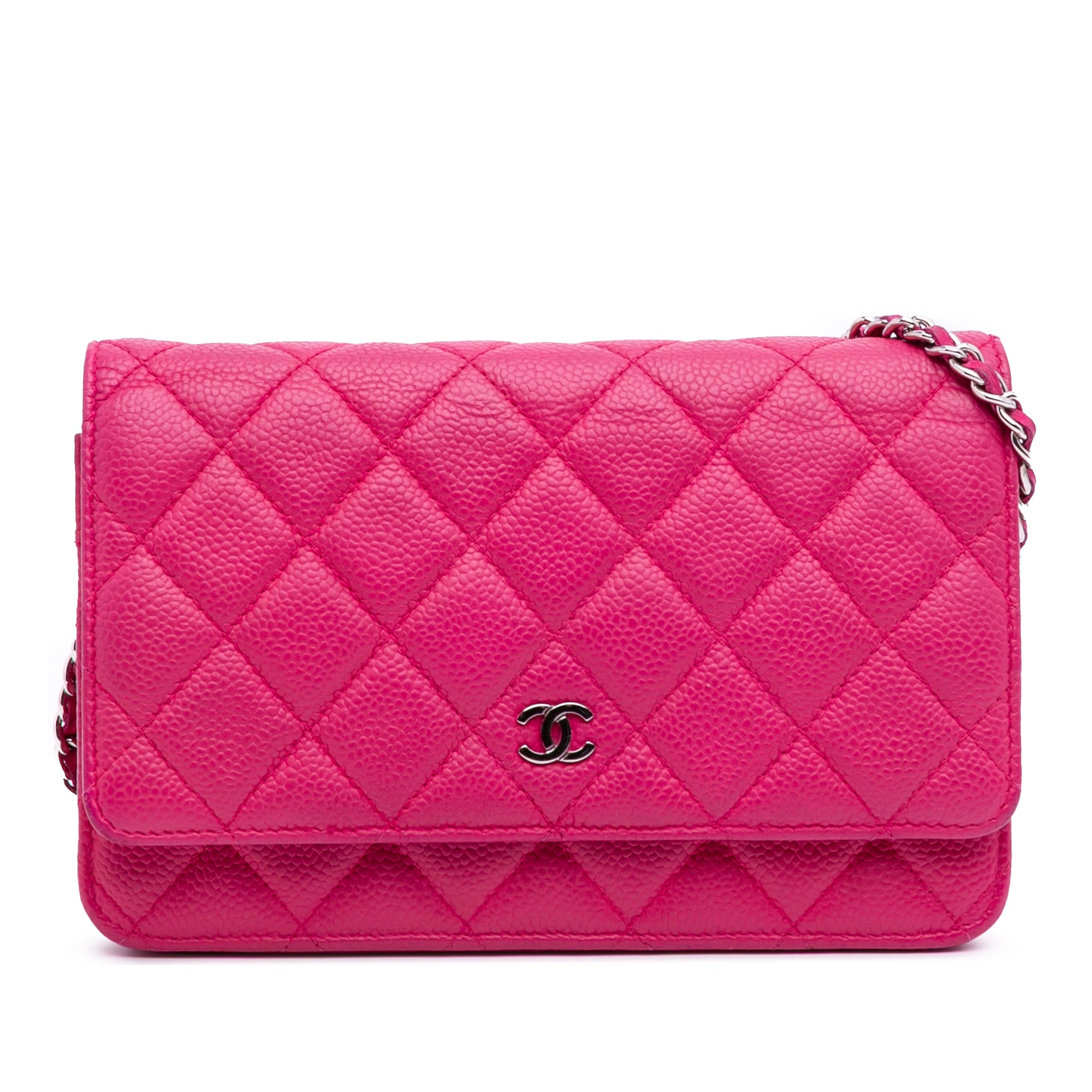 Chanel Classic Caviar Wallet On Chain - image 1