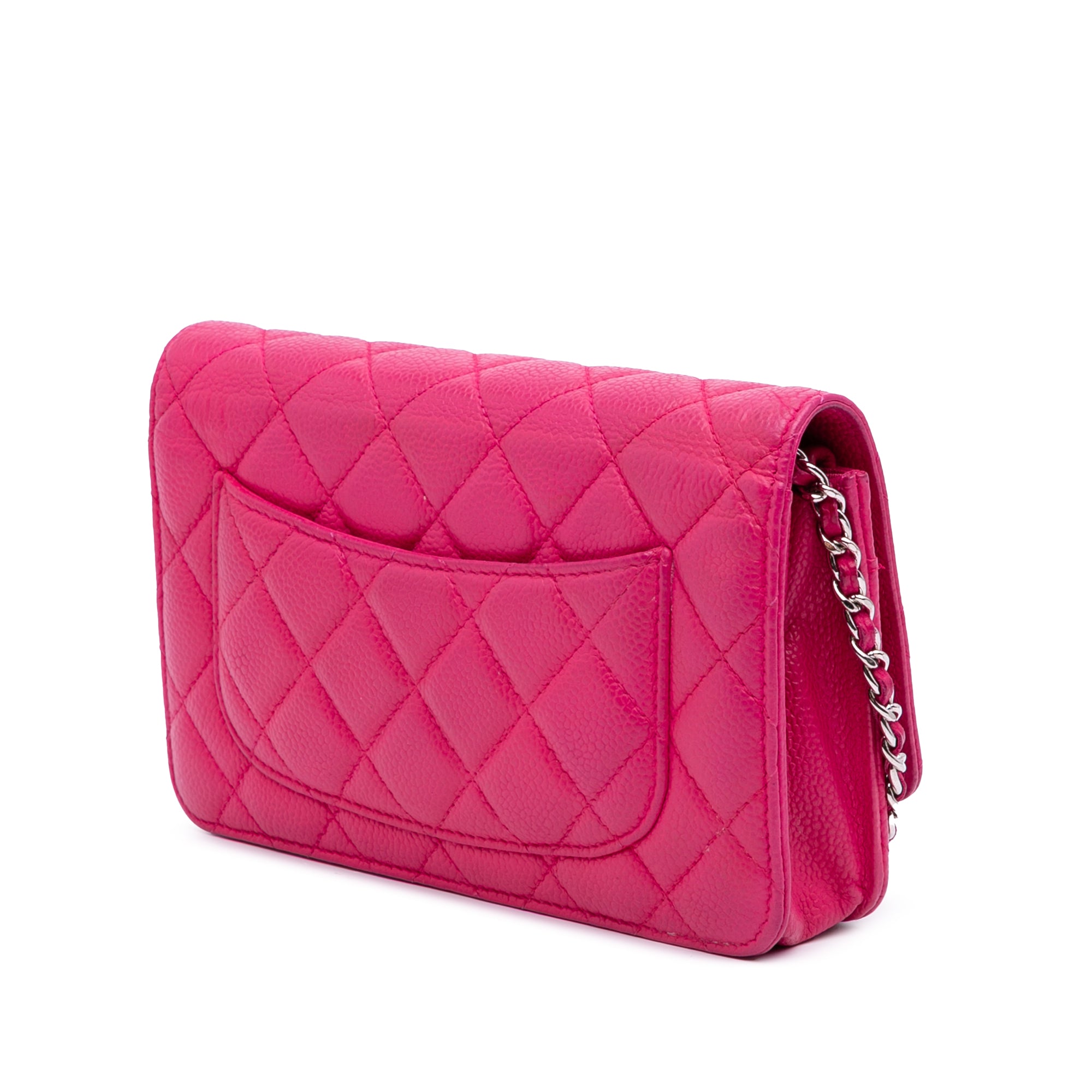 Chanel Classic Caviar Wallet On Chain - image 2