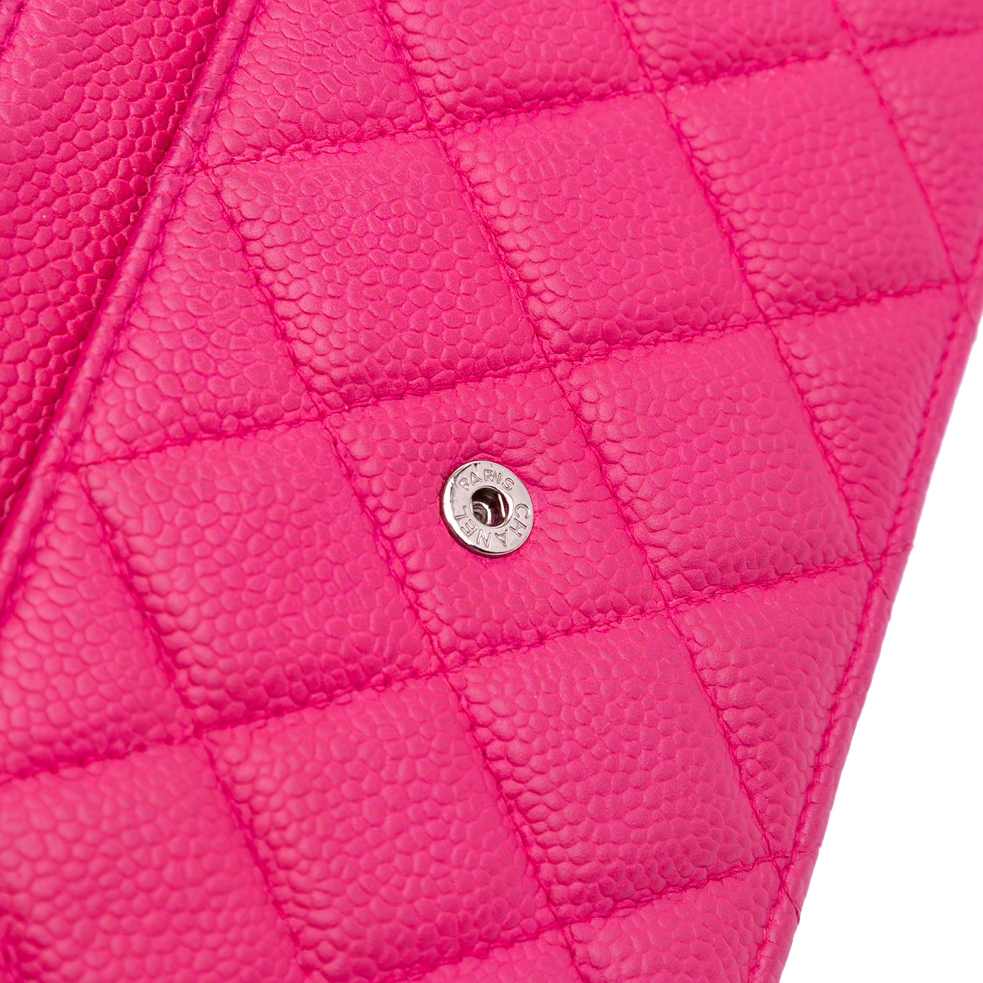 Chanel Classic Caviar Wallet On Chain - image 9