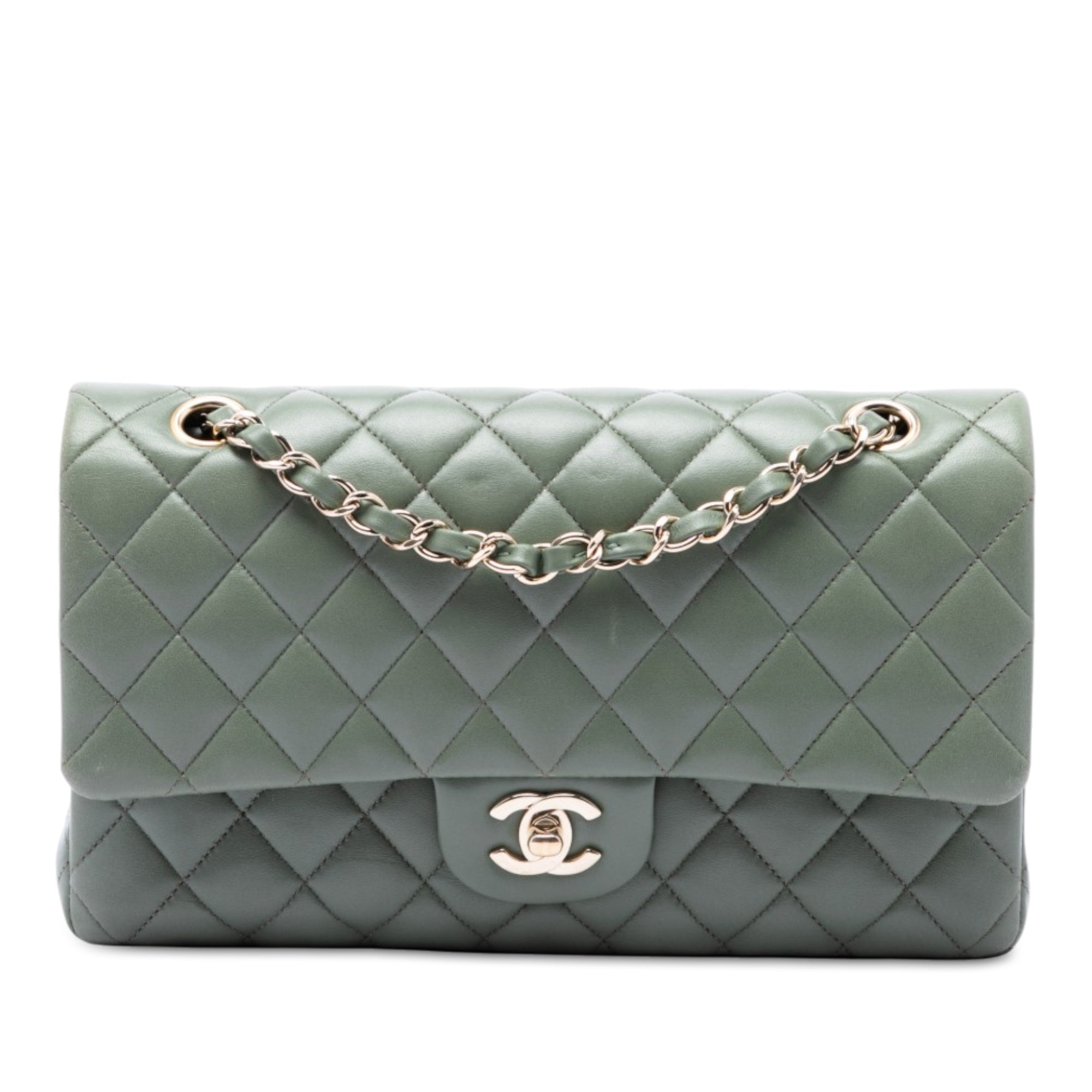 Chanel Medium Classic Lambskin Double Flap - image 1