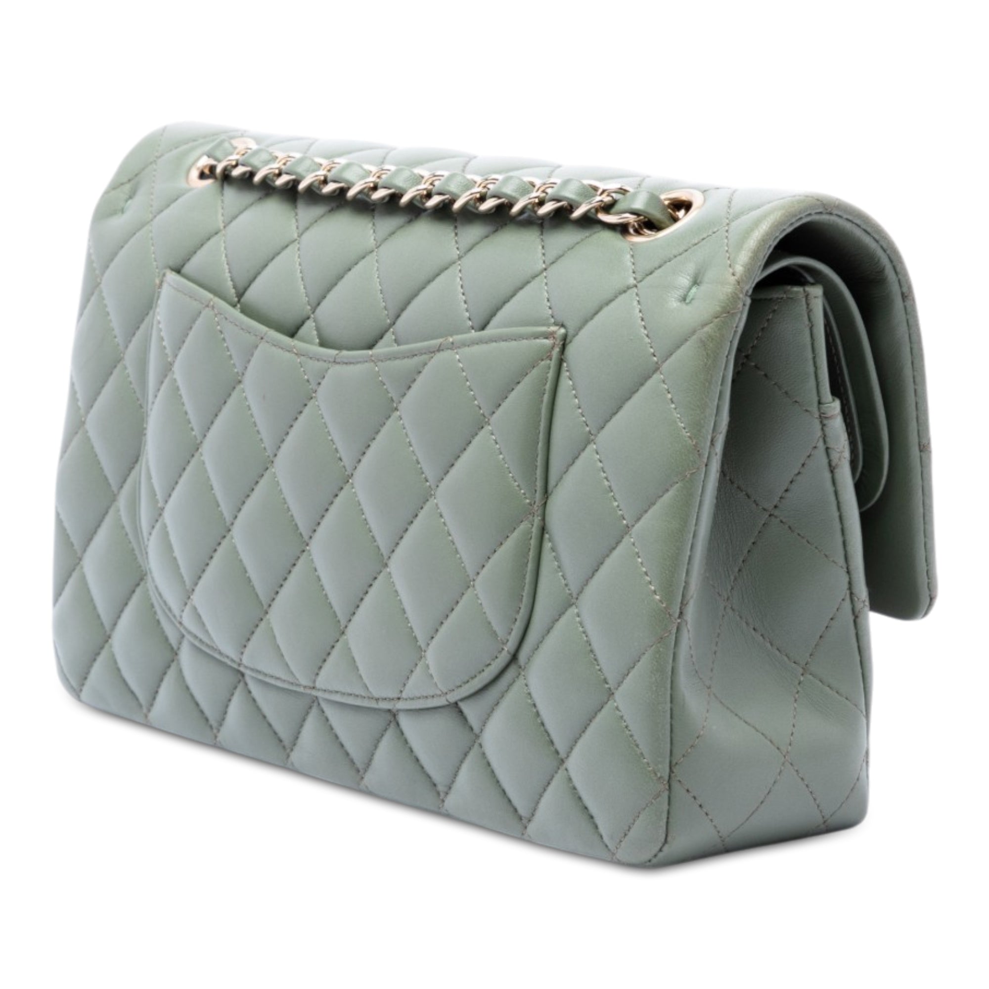 Chanel Medium Classic Lambskin Double Flap - image 2