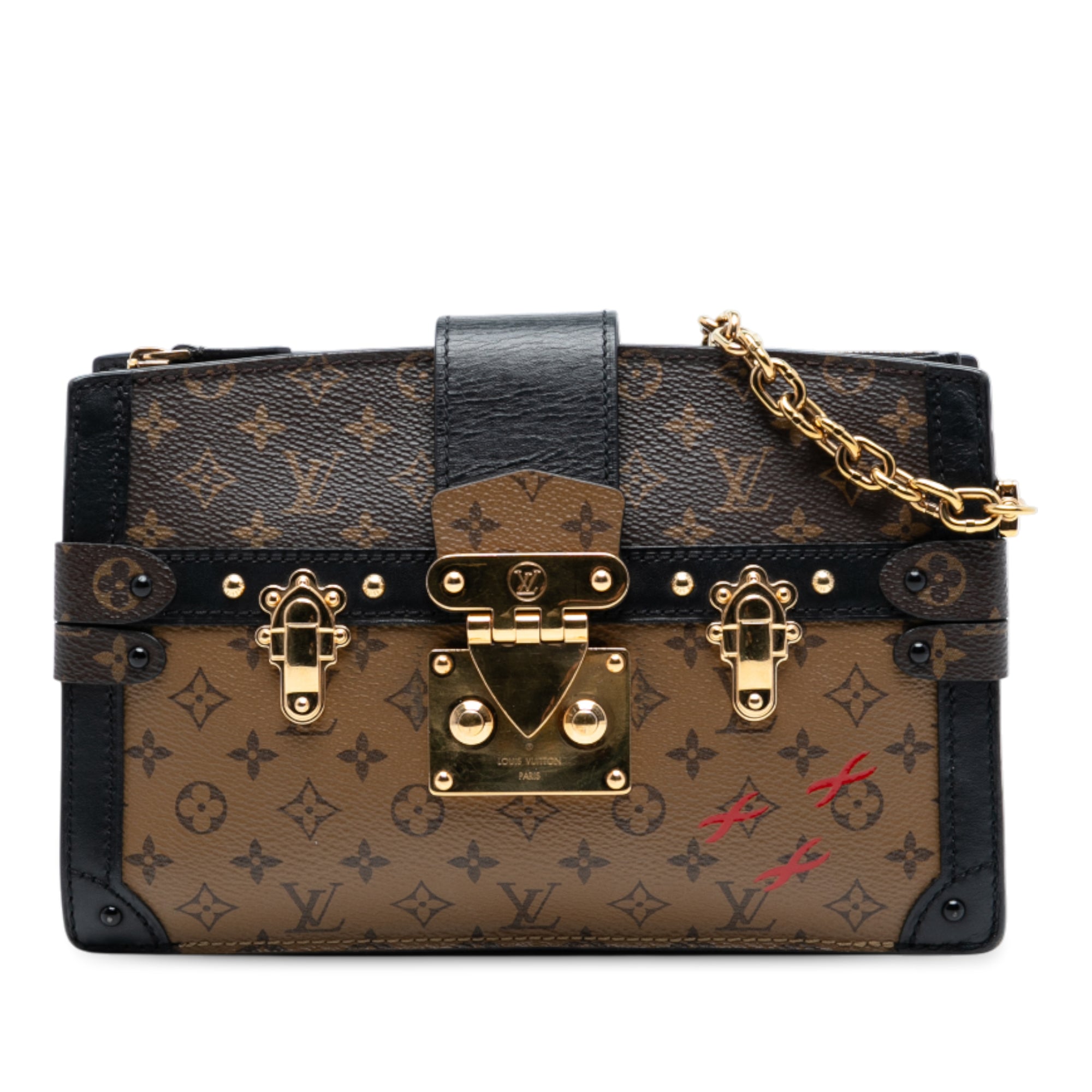 Louis Vuitton Monogram Reverse Trunk Clutch - image 1