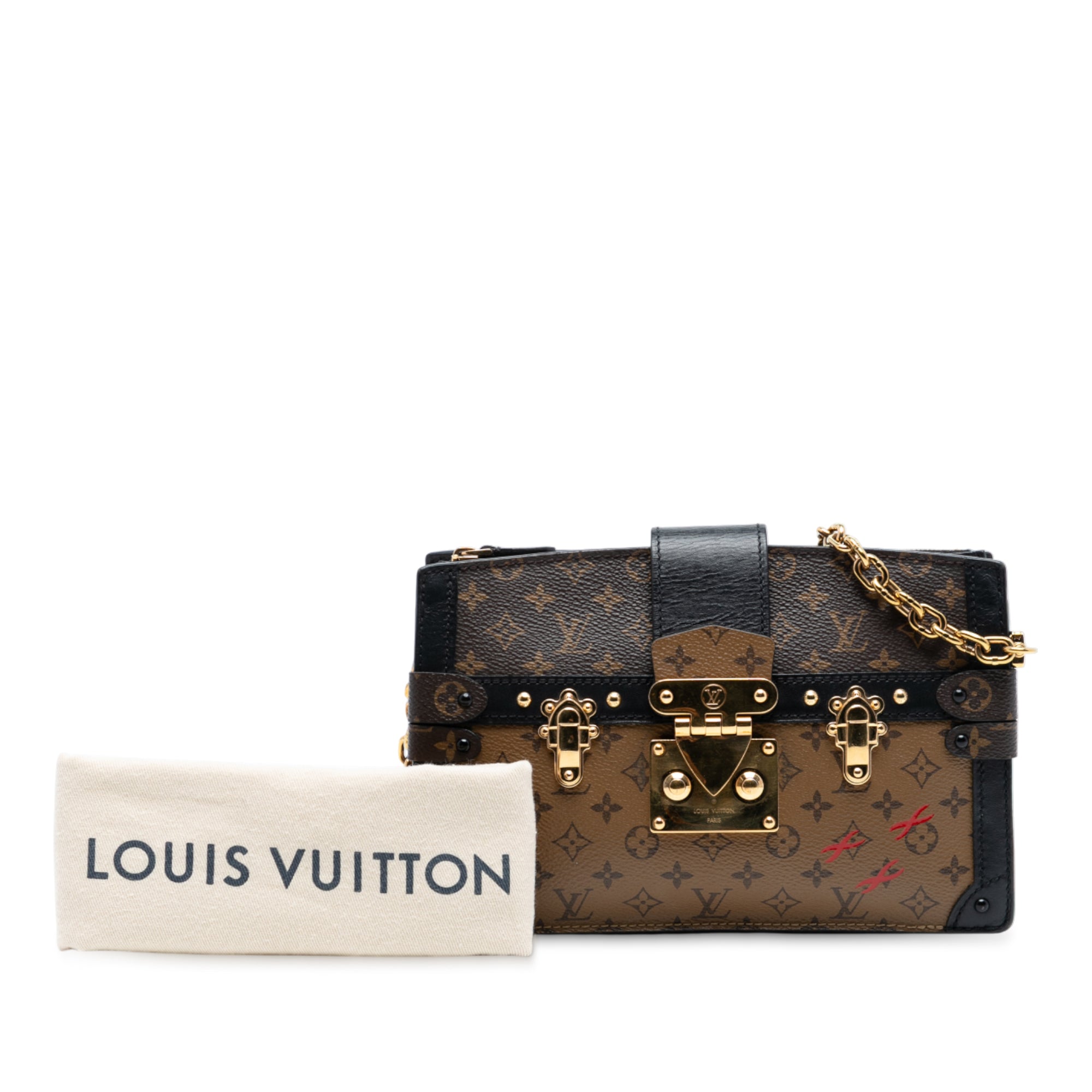 Louis Vuitton Monogram Reverse Trunk Clutch - image 7