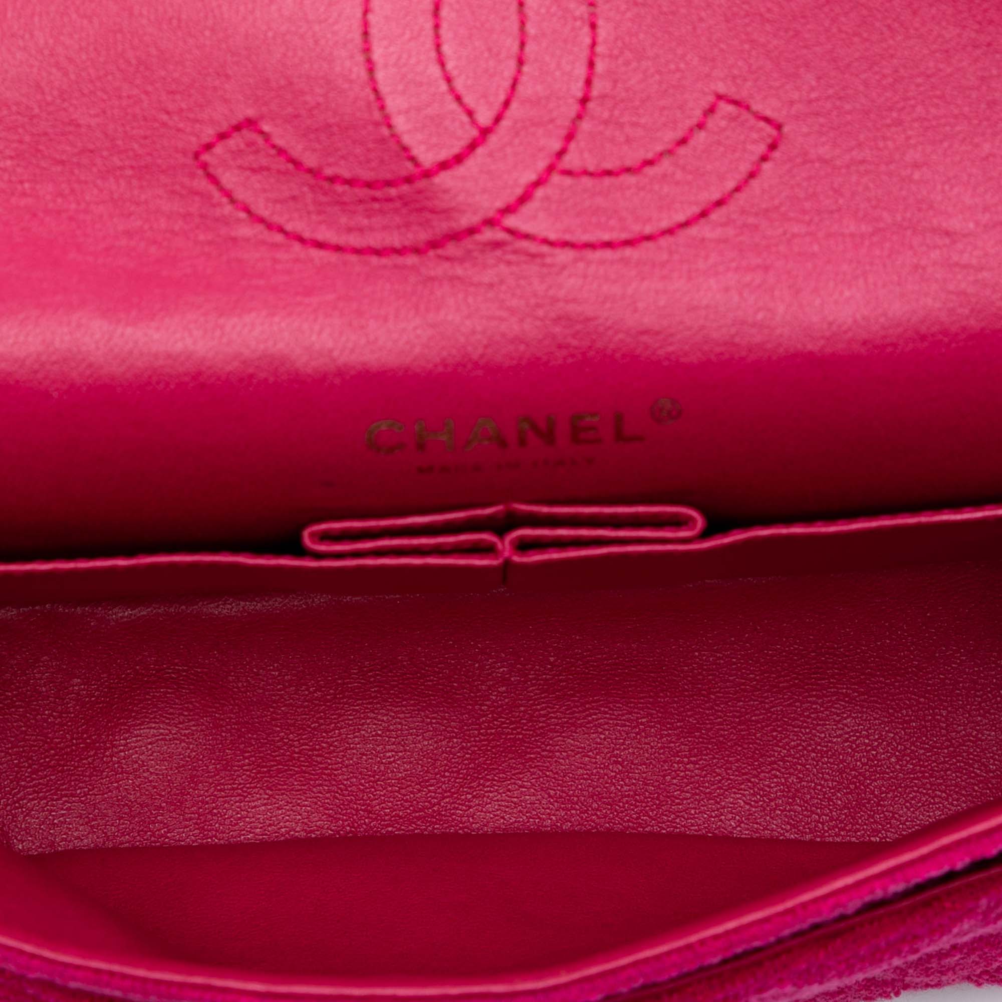 Chanel Medium Classic Jersey Double Flap - image 5