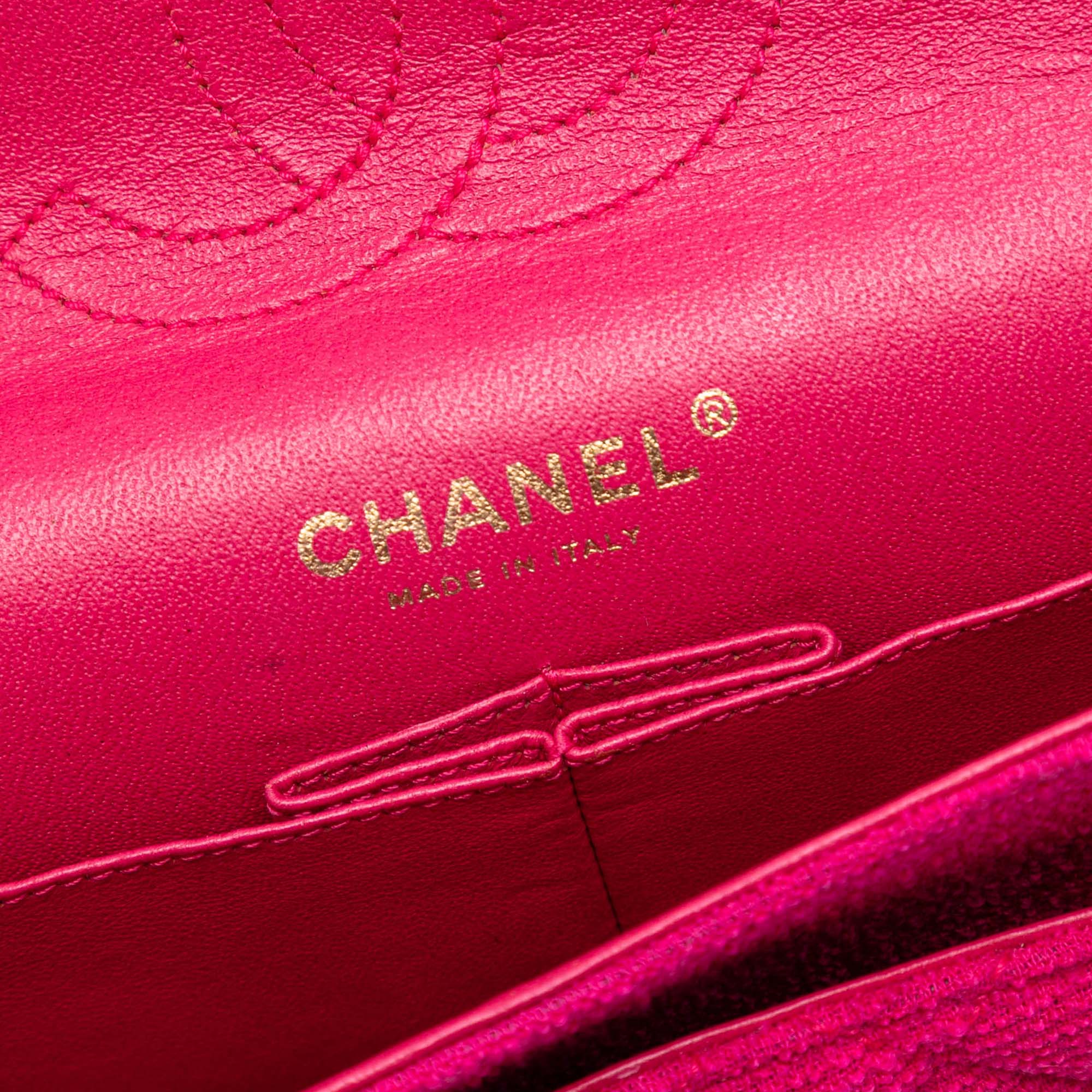 Chanel Medium Classic Jersey Double Flap - image 6